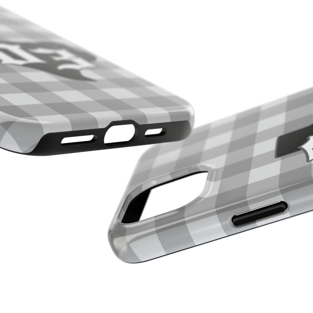 903- Gray Checkered