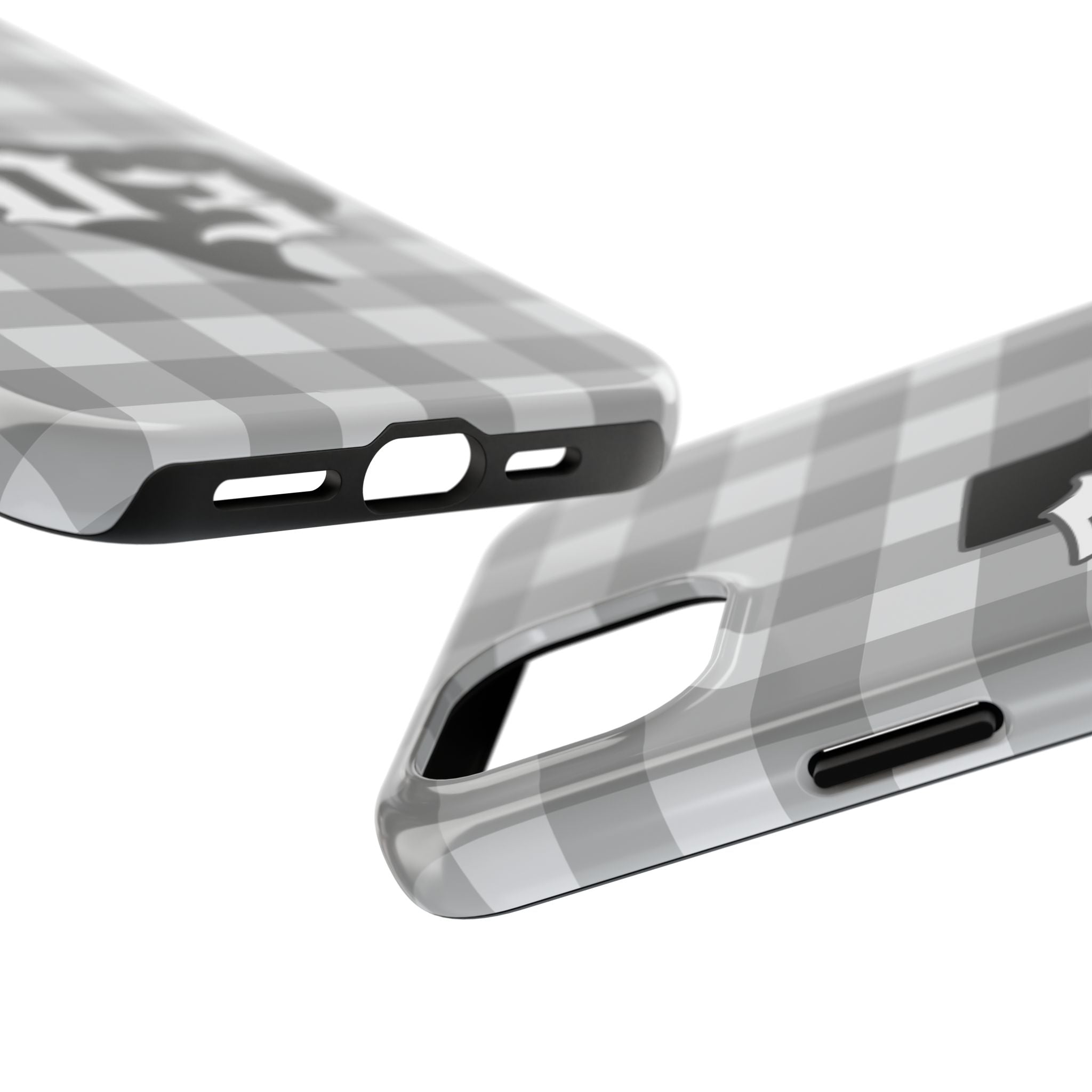903- Gray Checkered