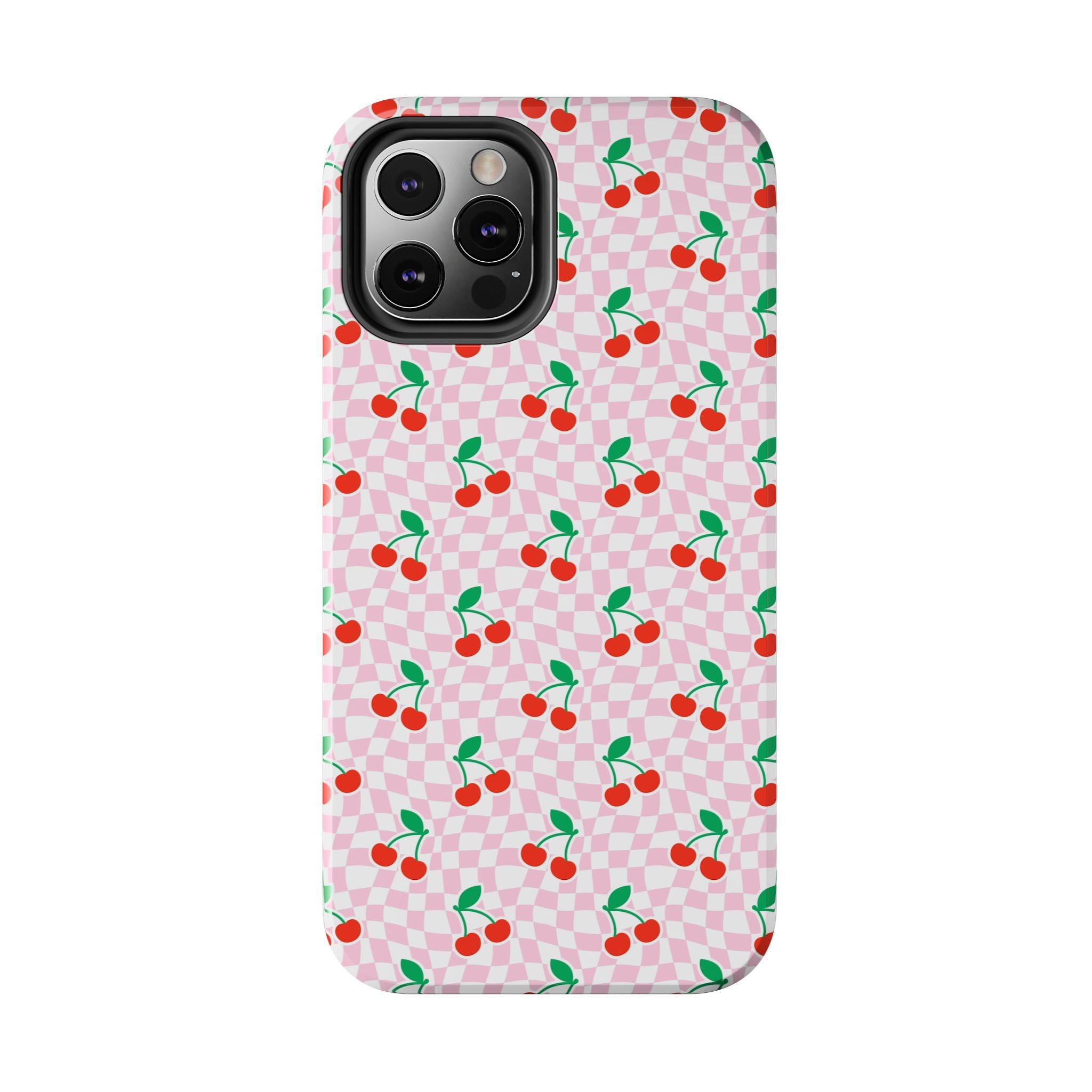 Pink Checkered Cherries