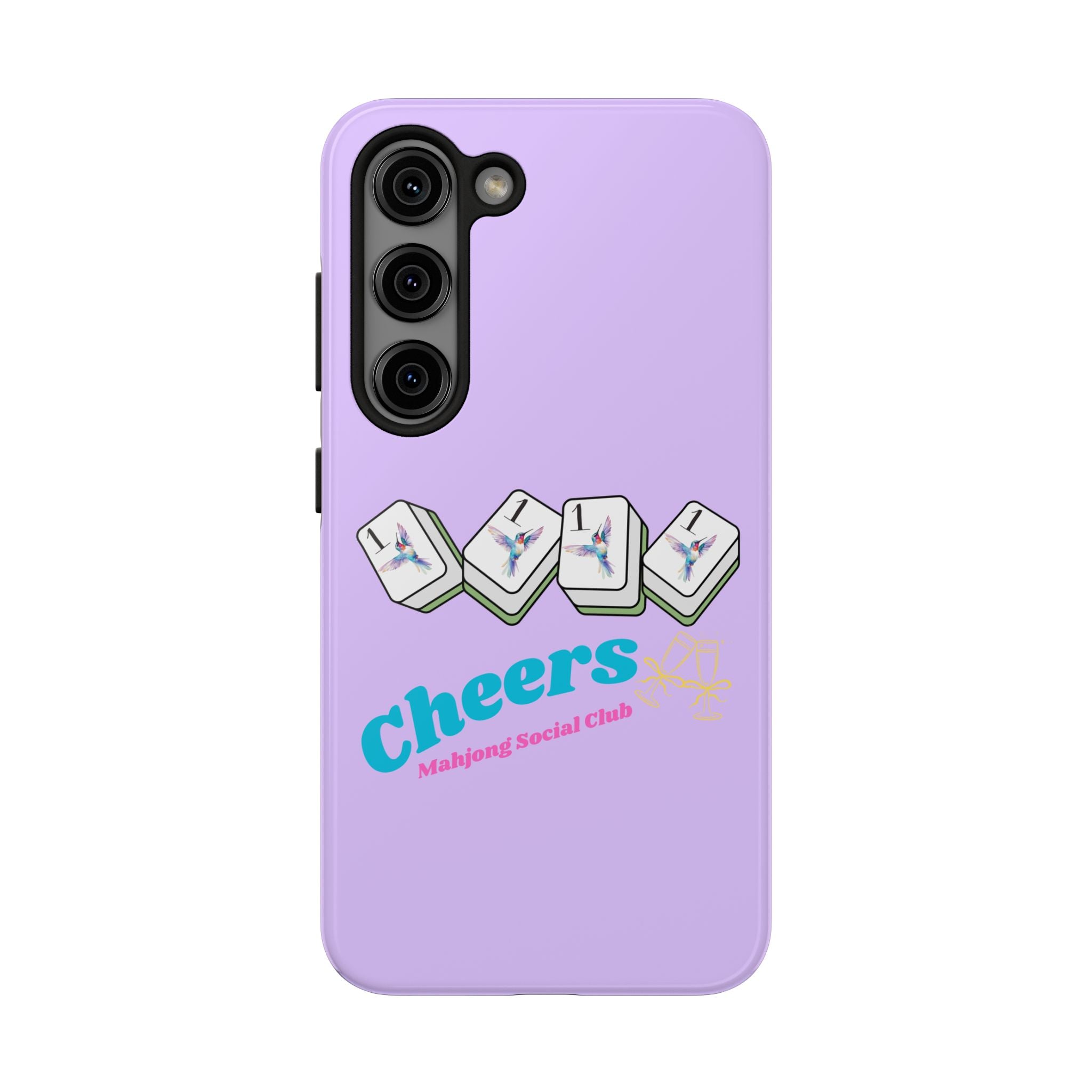 Mahjong Cheers- Purple