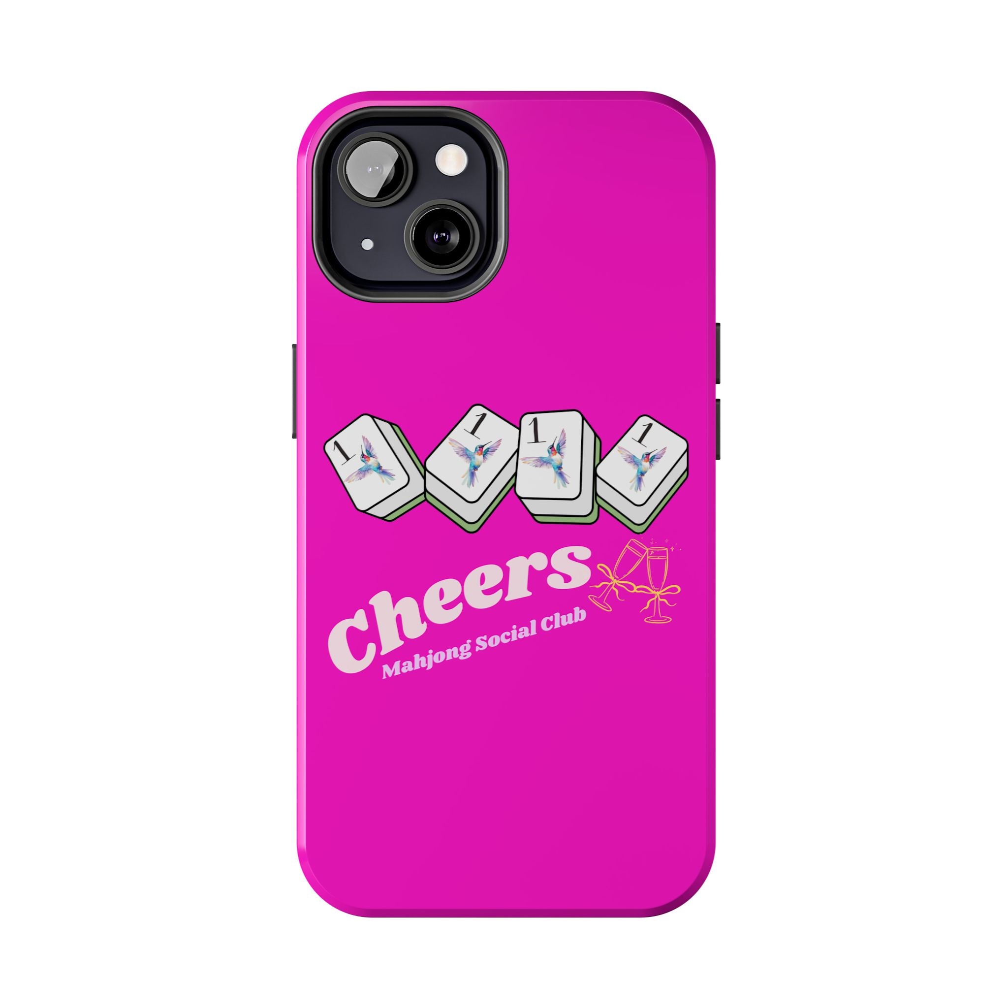 Mahjong Cheers- Pink