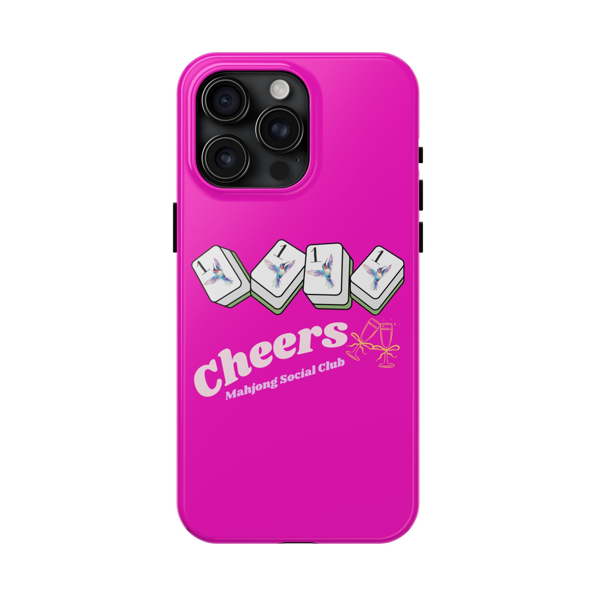Mahjong Cheers- Pink