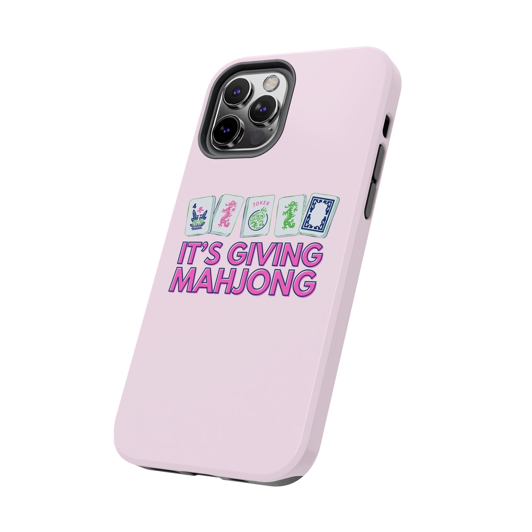Mahjong- Pink