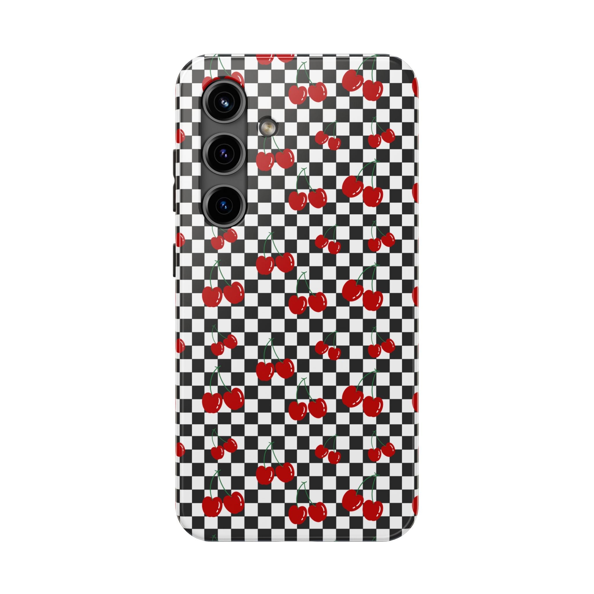 Black and White Checkered Cherries