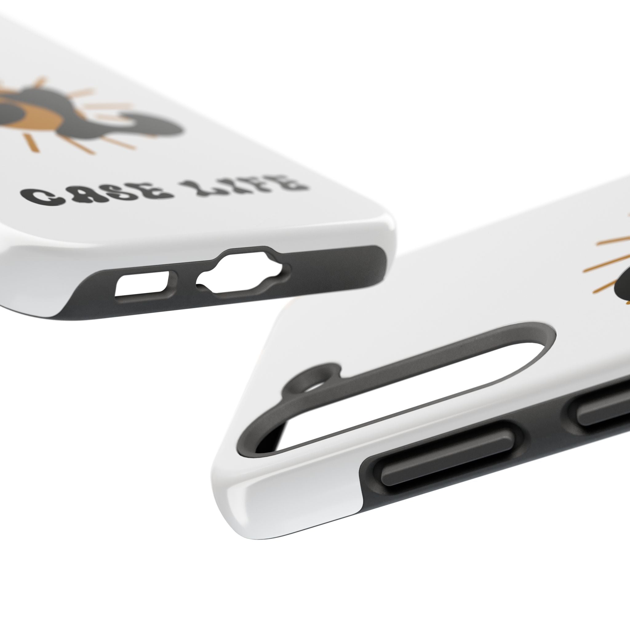 White Case Life Phone Case