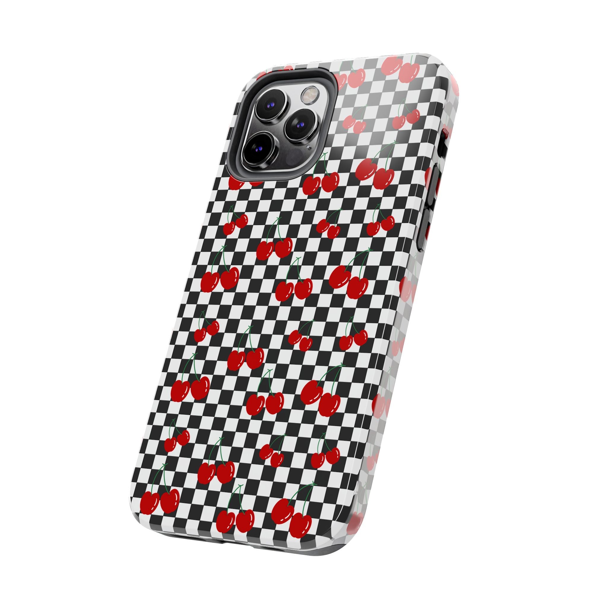 Black and White Checkered Cherries