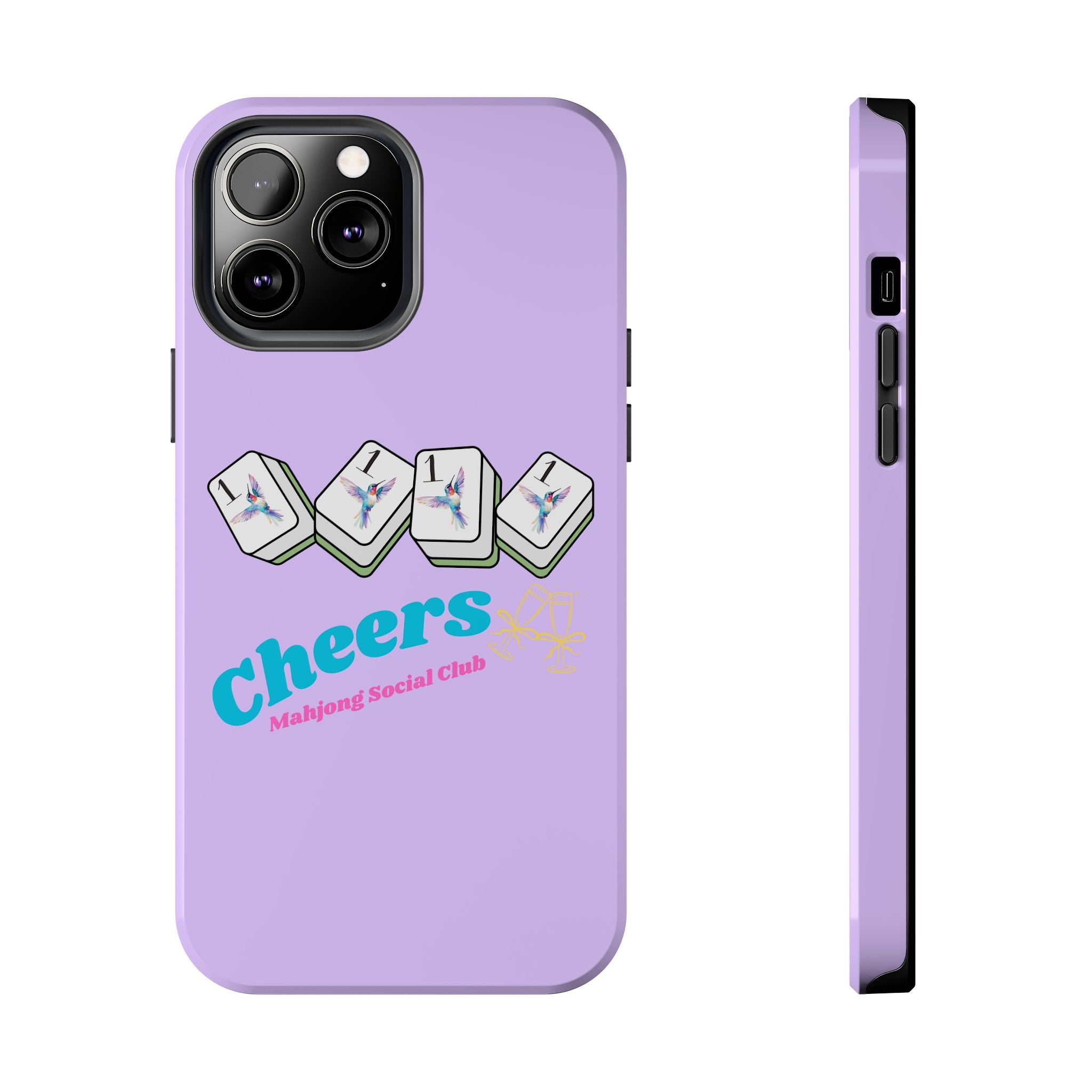 Mahjong Cheers- Purple
