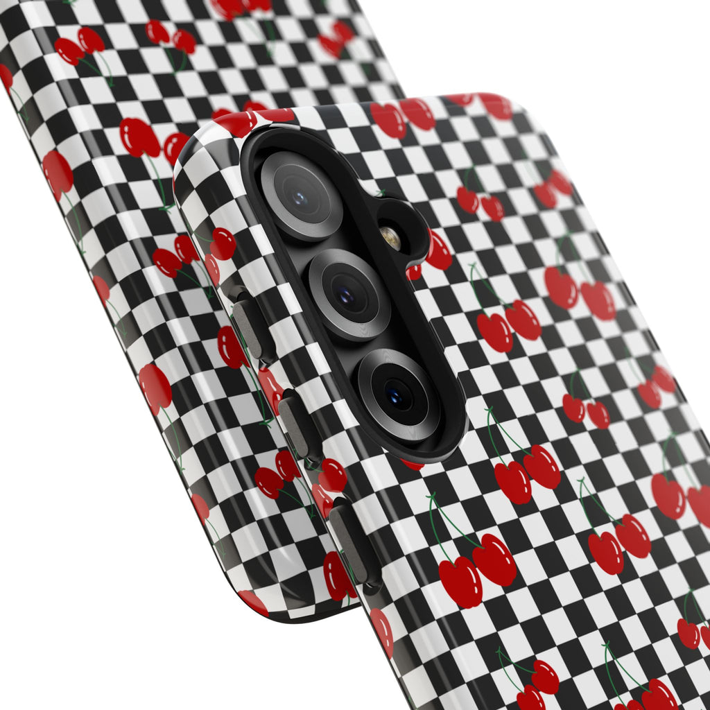 Black and White Checkered Cherries