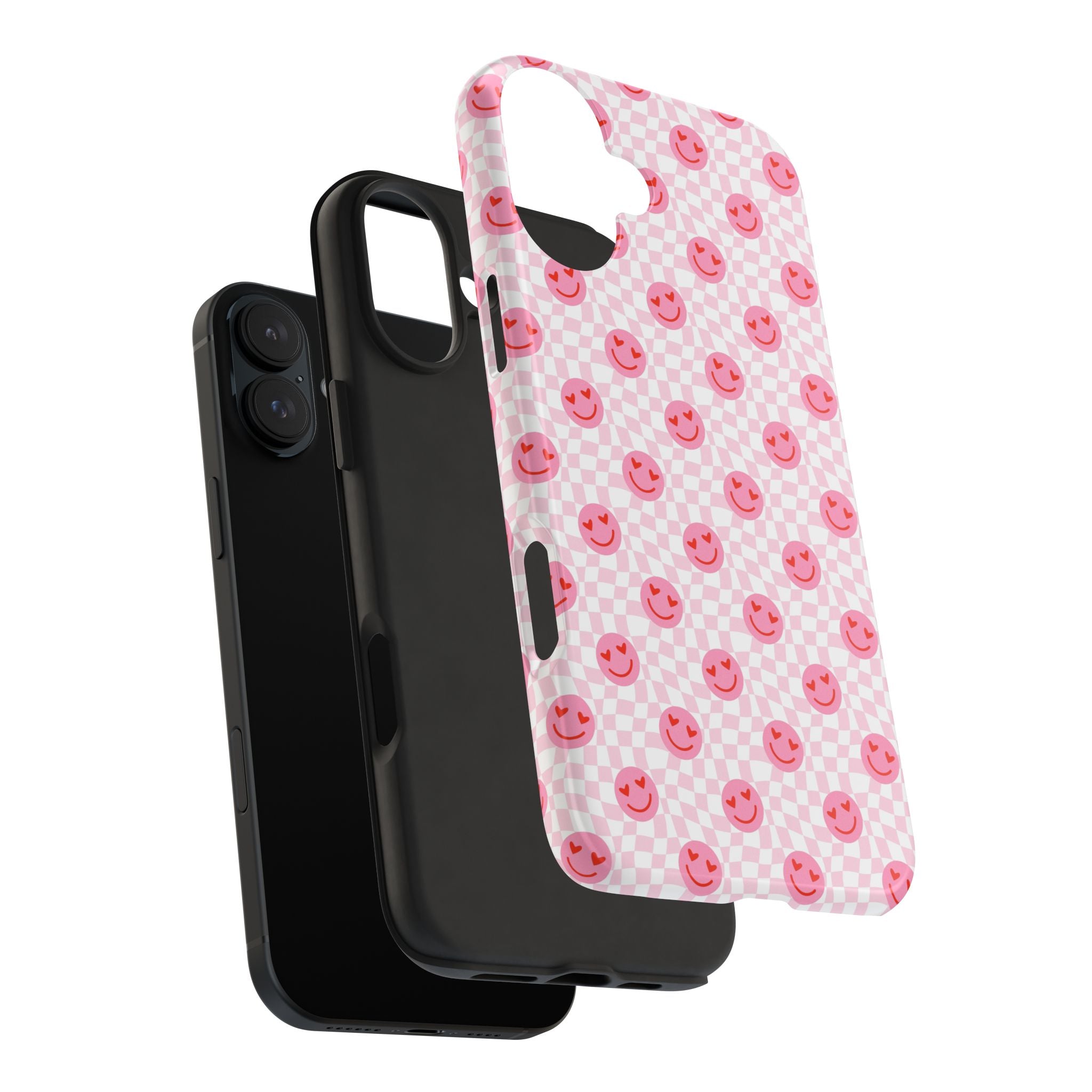 Pink Smiley Phone Case