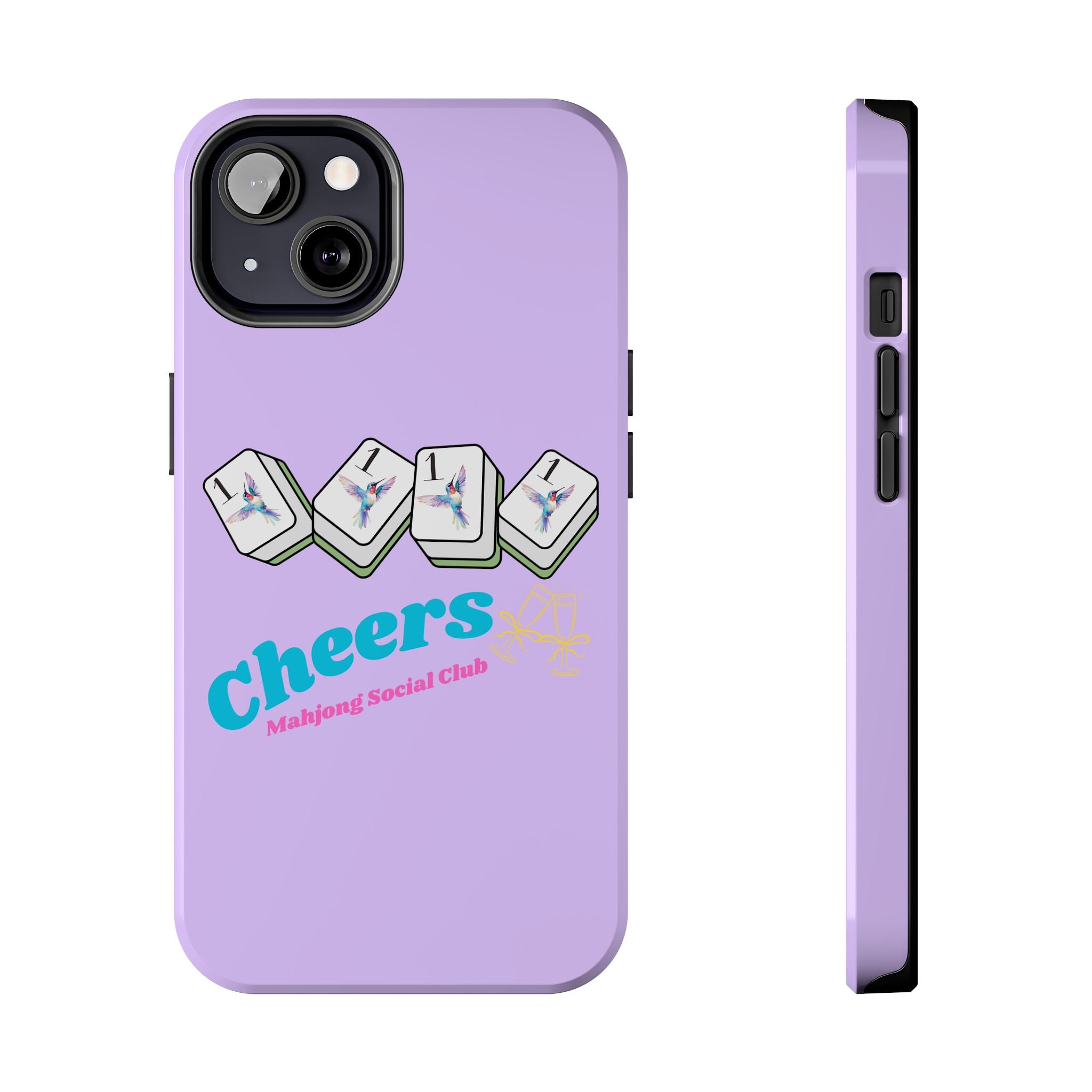 Mahjong Cheers- Purple