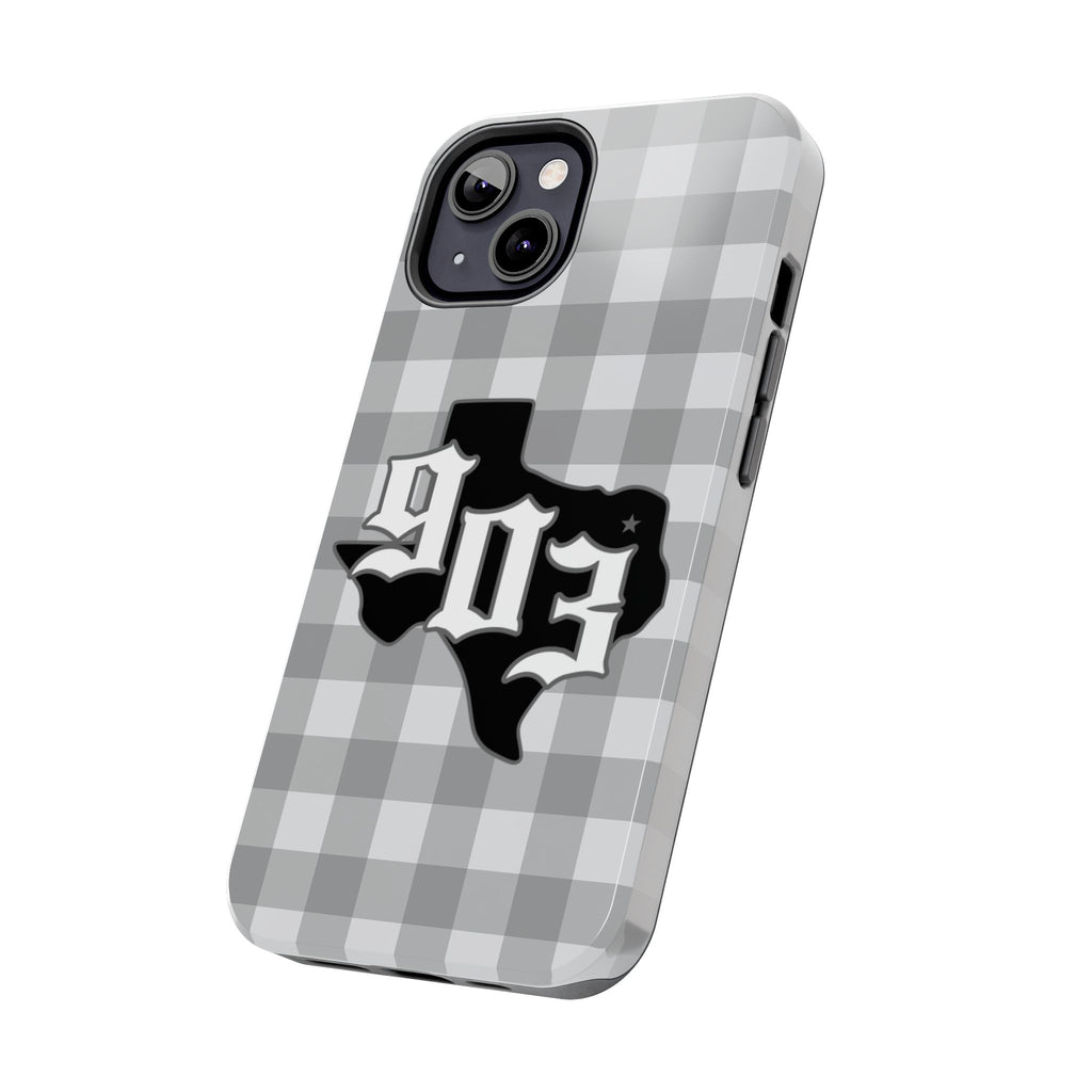 903- Gray Checkered