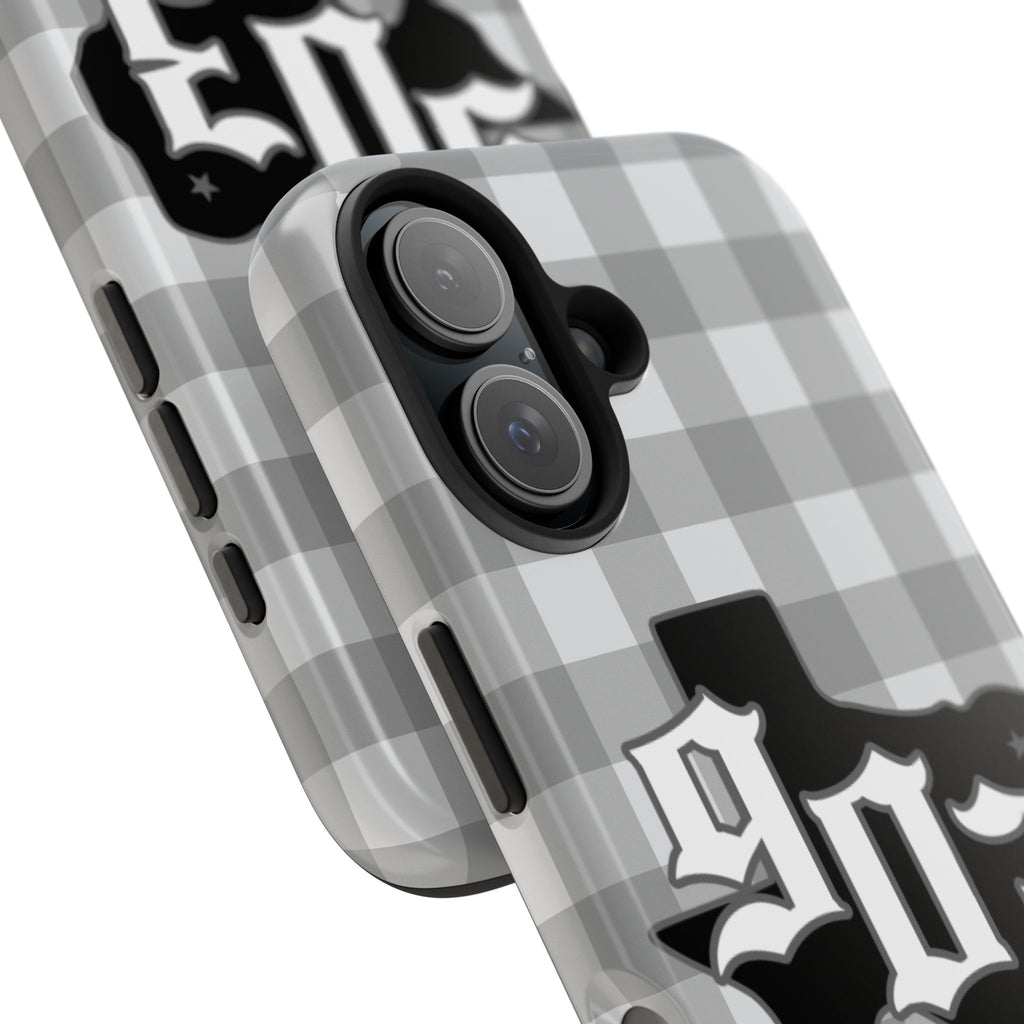 903- Gray Checkered