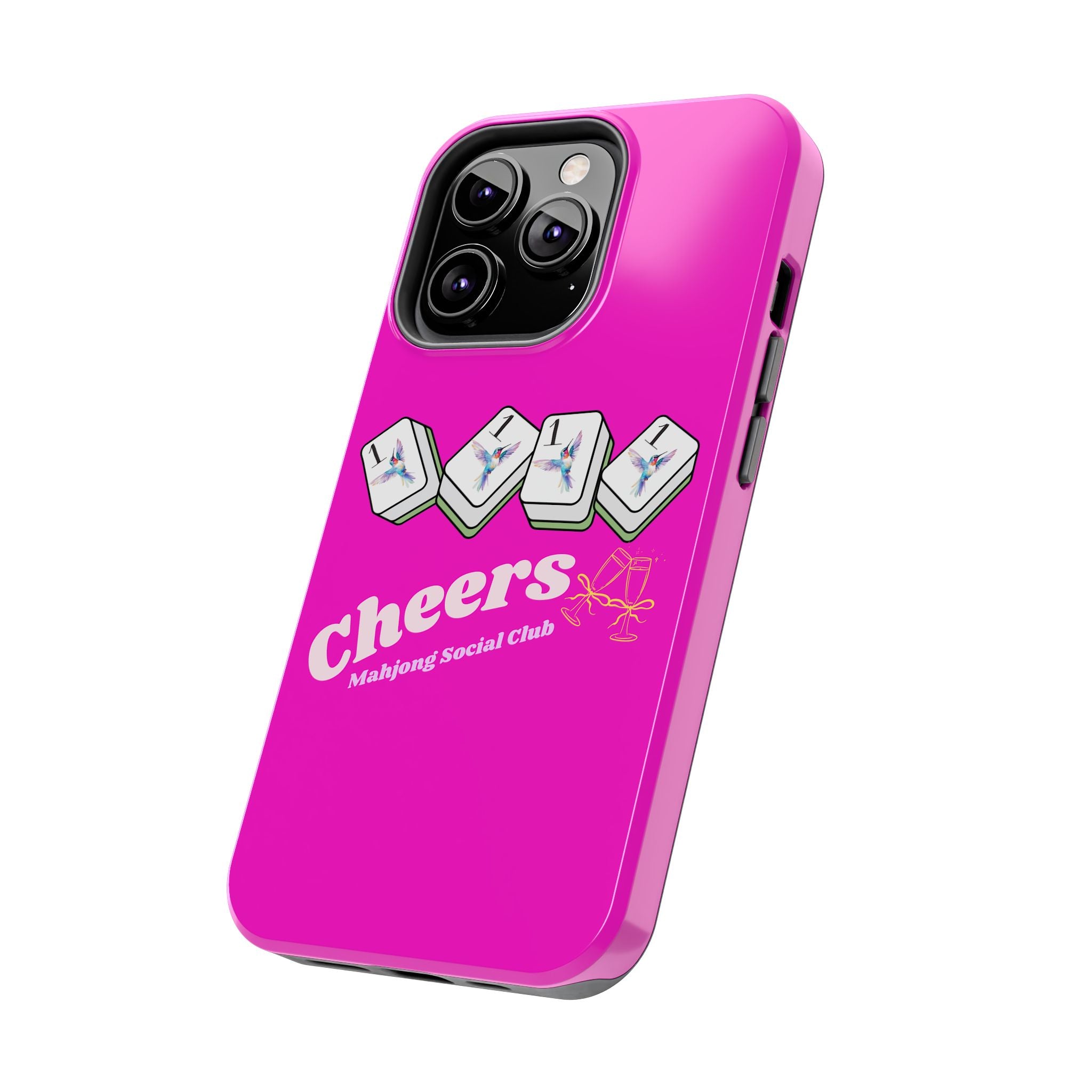 Mahjong Cheers- Pink