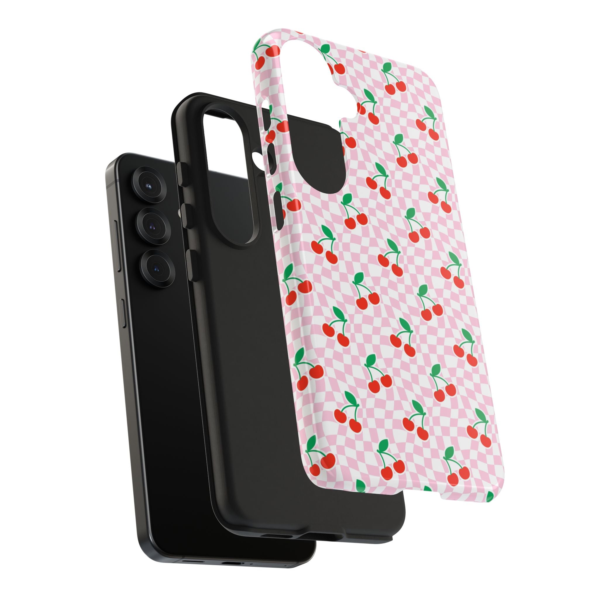 Pink Checkered Cherries