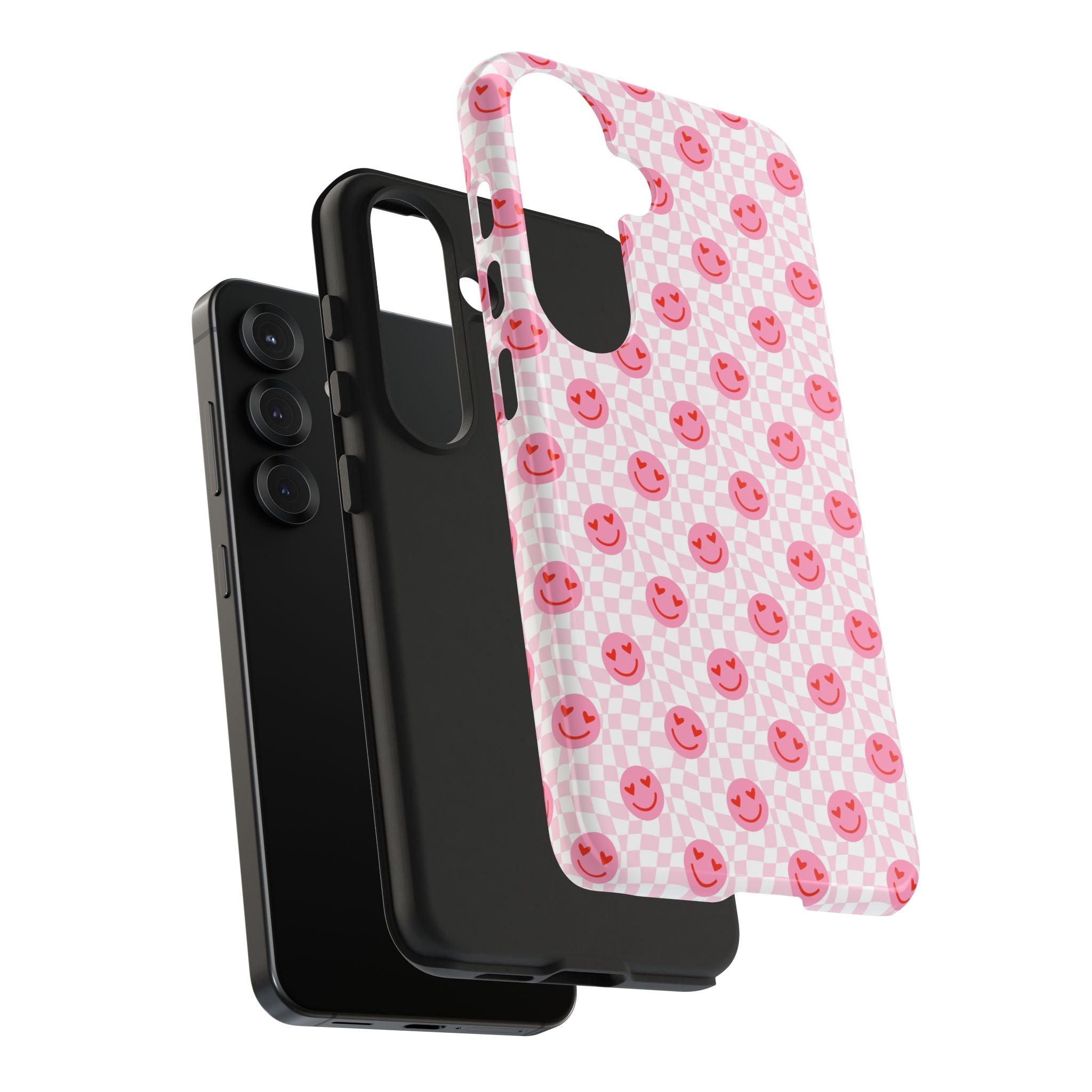 Pink Smiley Phone Case