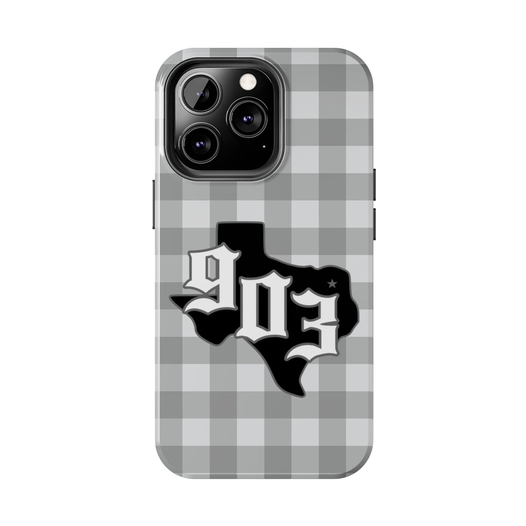 903- Gray Checkered