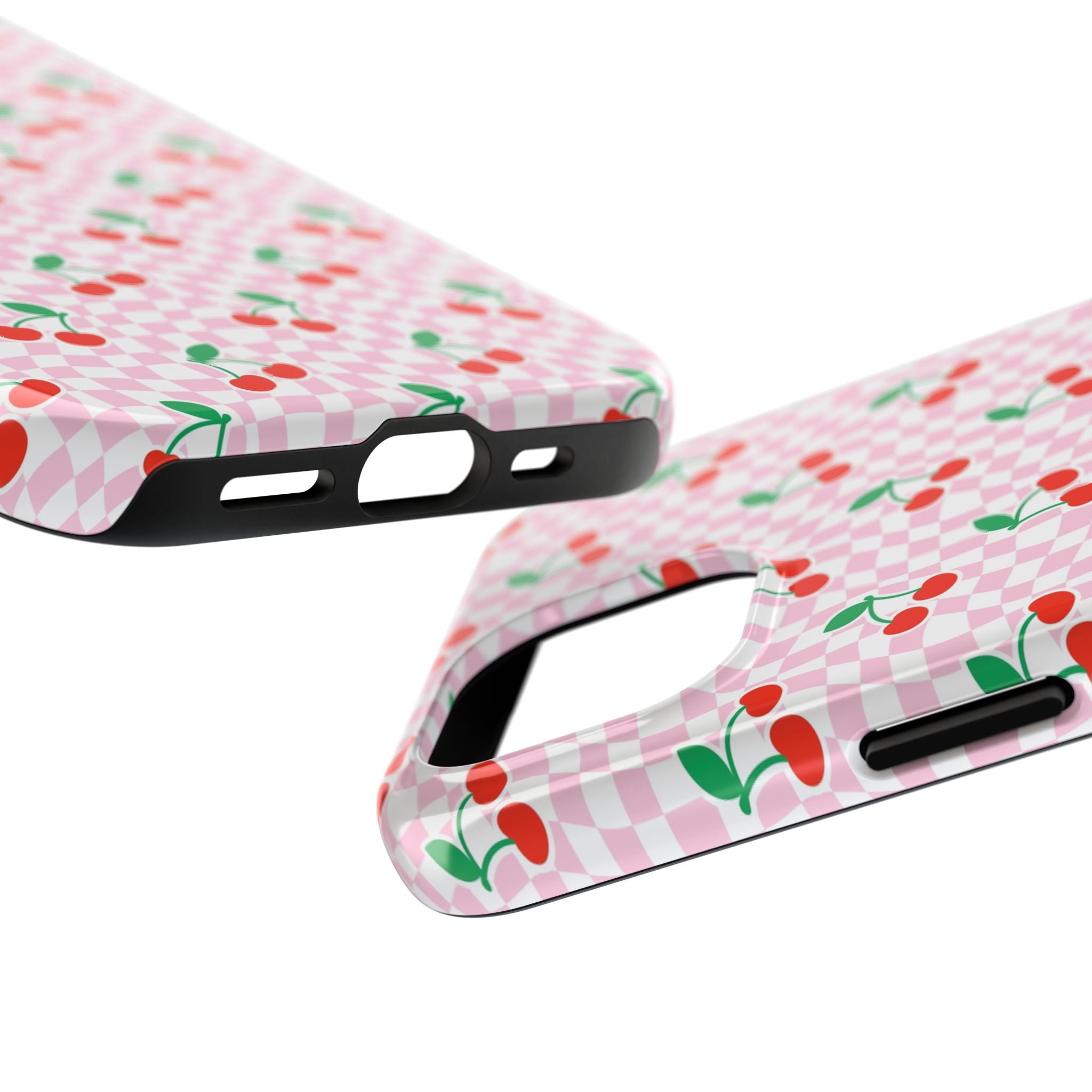 Pink Checkered Cherries