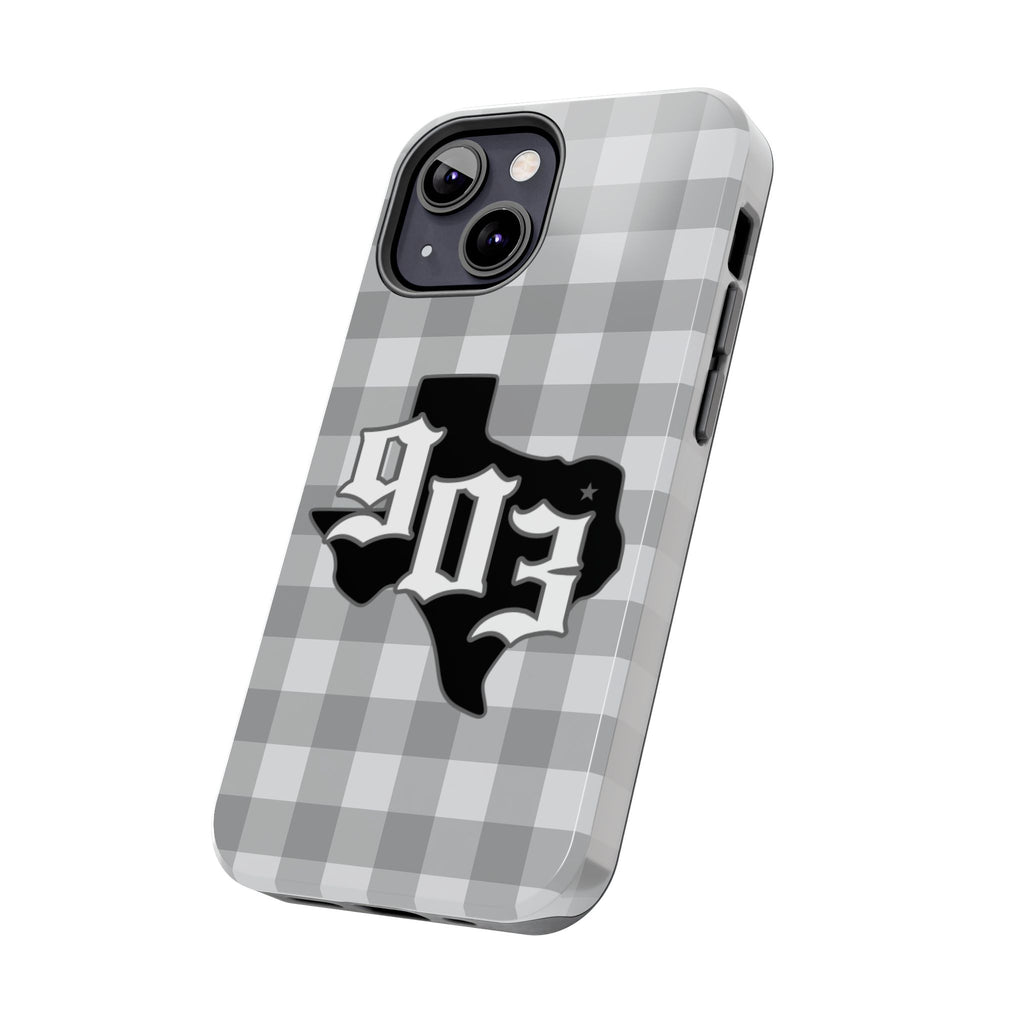 903- Gray Checkered