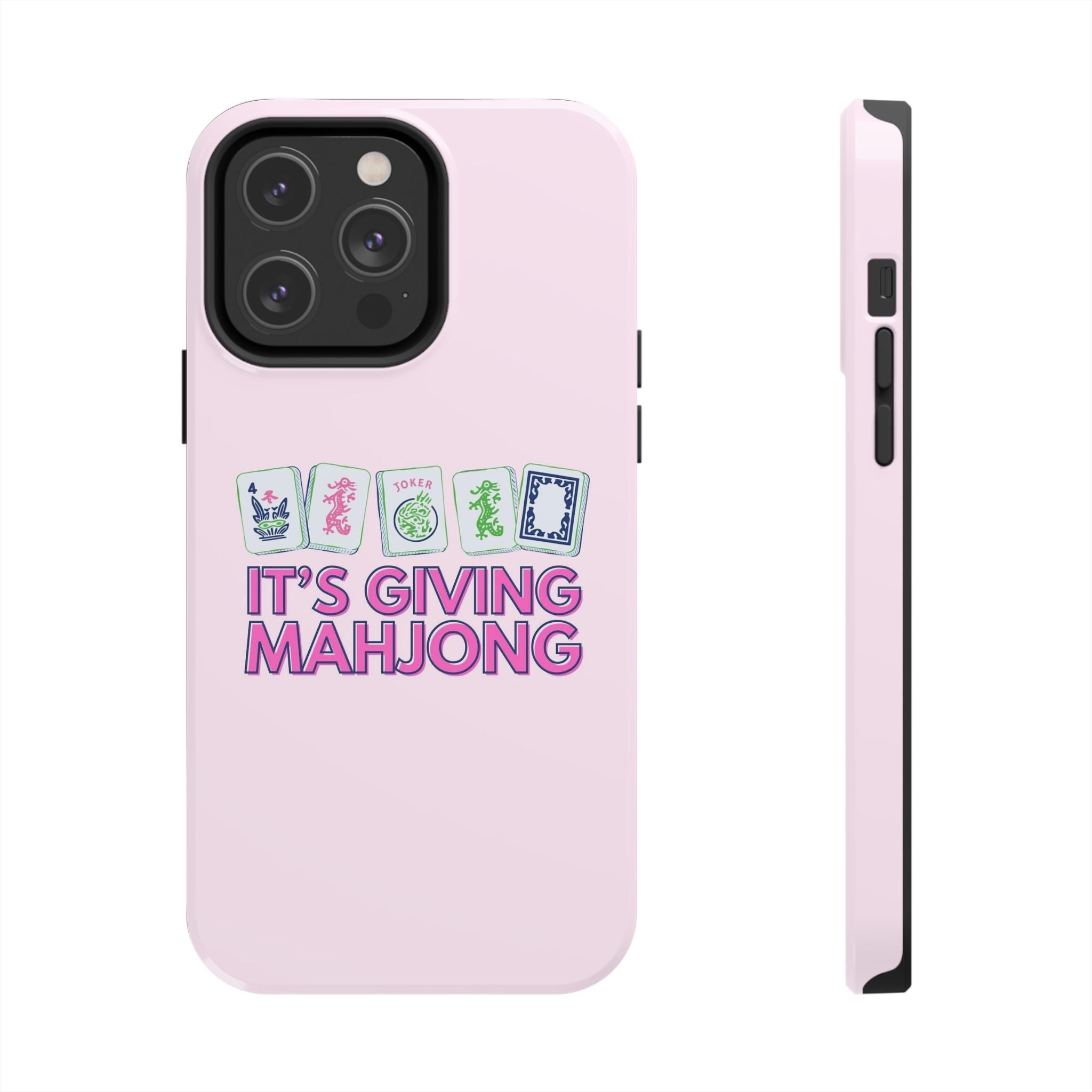 Mahjong- Pink