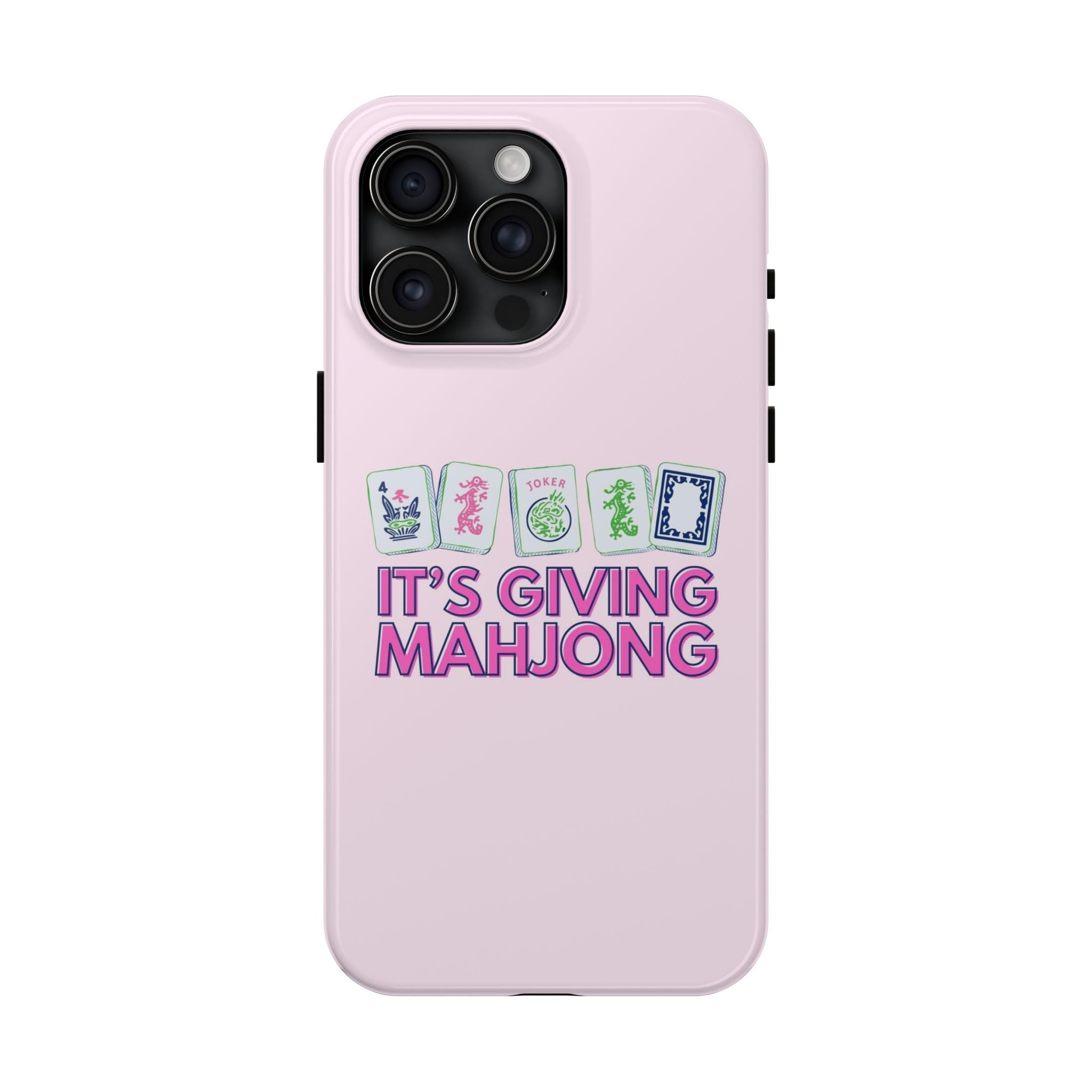 Mahjong- Pink