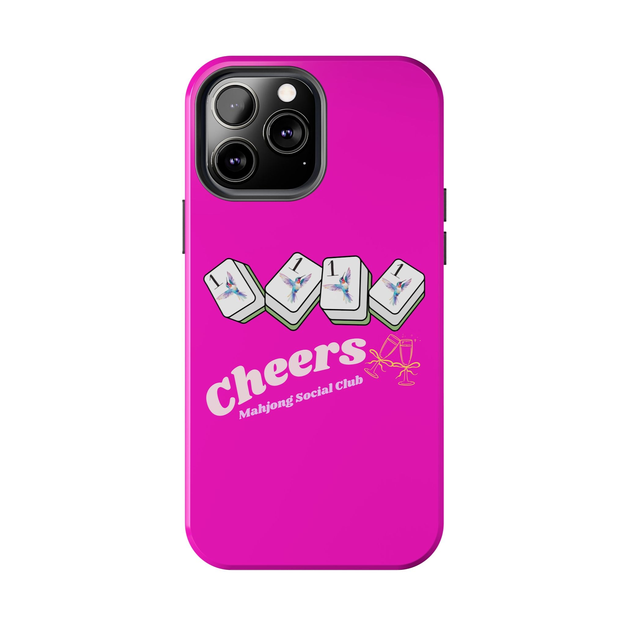Mahjong Cheers- Pink