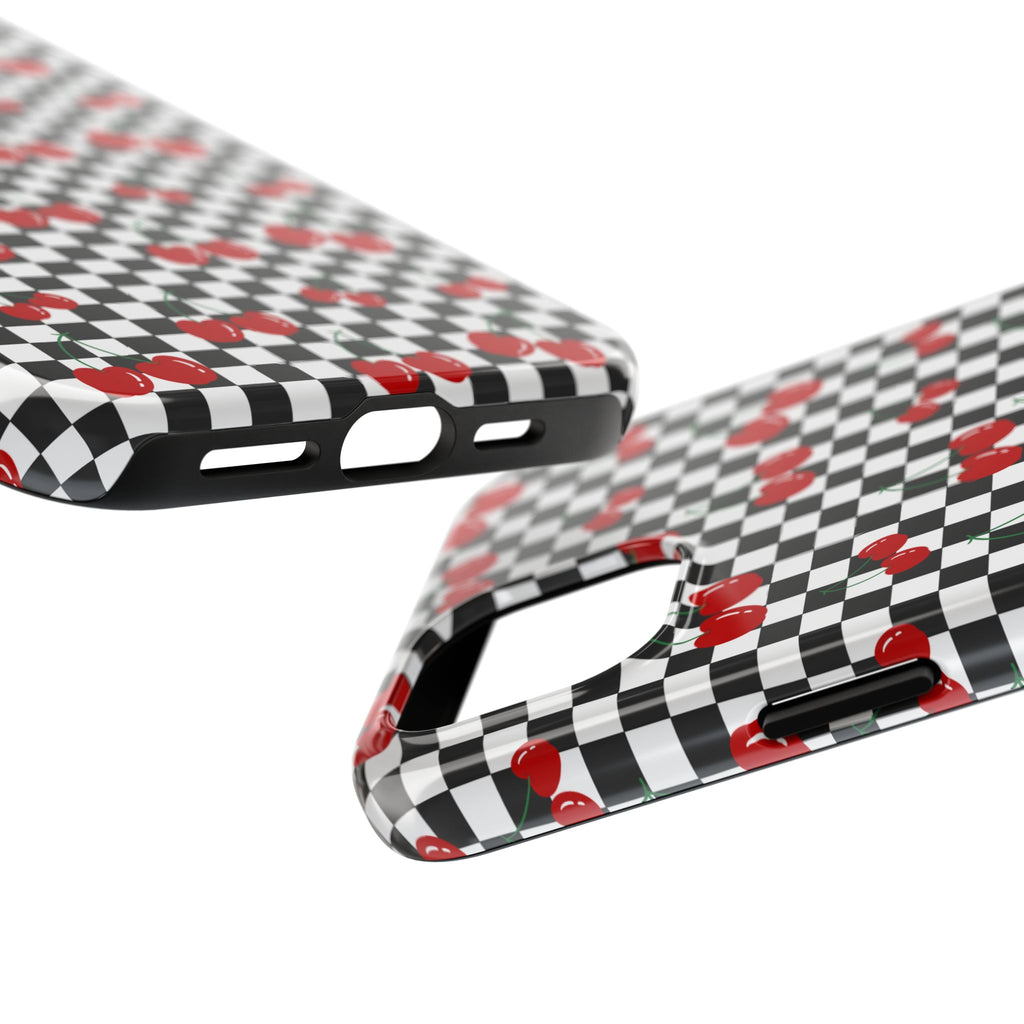 Black and White Checkered Cherries