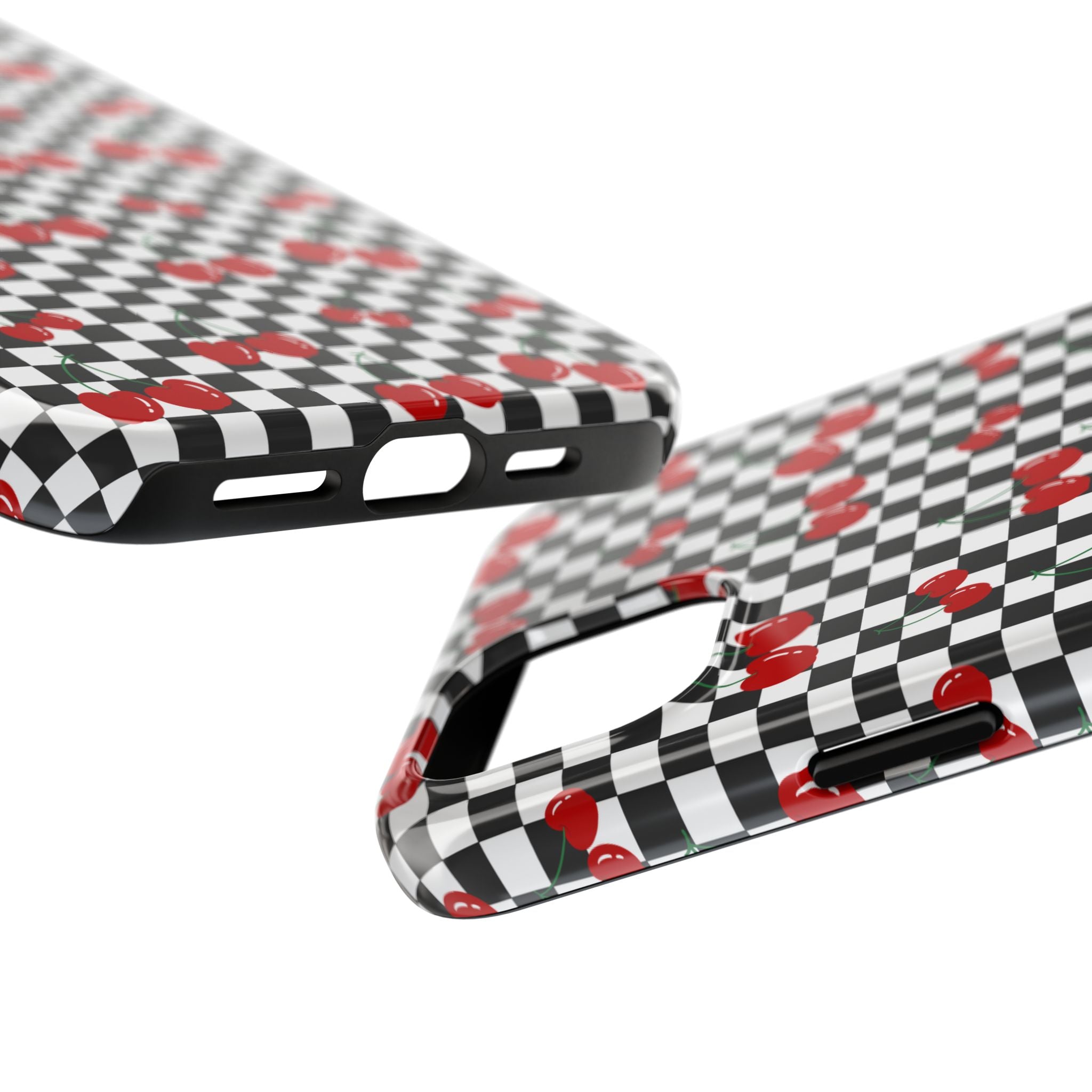 Black and White Checkered Cherries