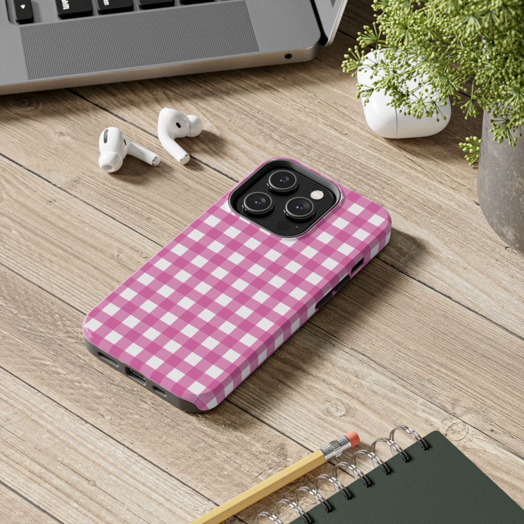 Gingham - Fuchsia