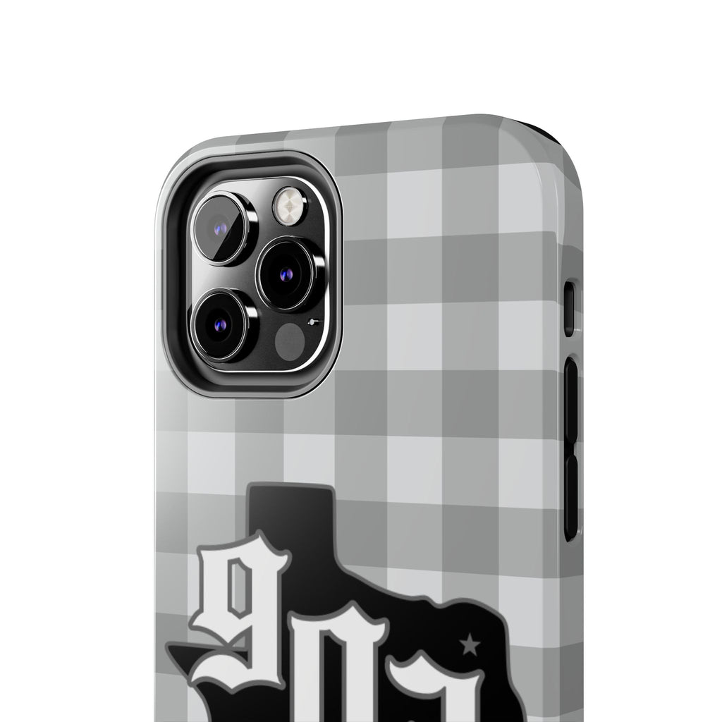 903- Gray Checkered