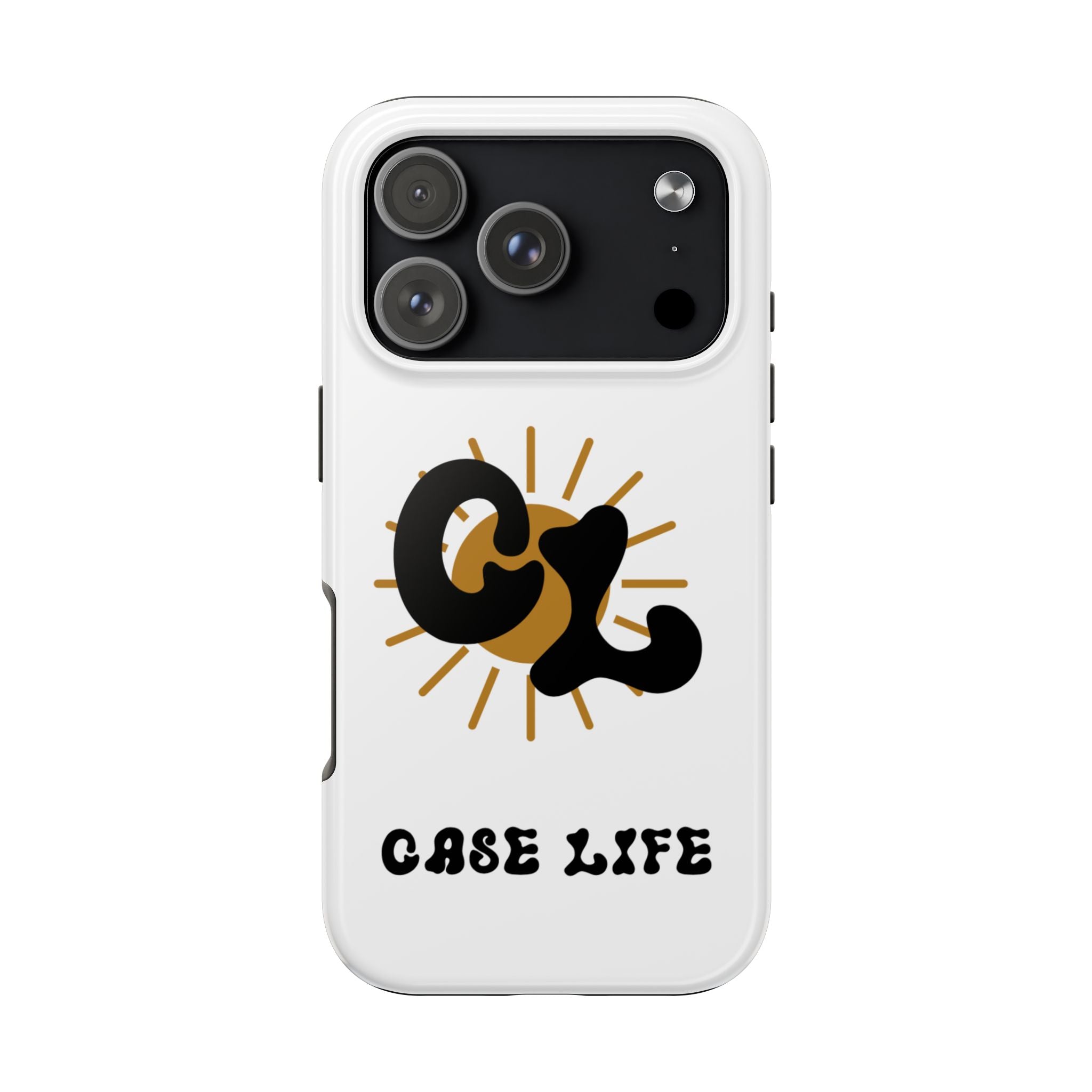 White Case Life Phone Case