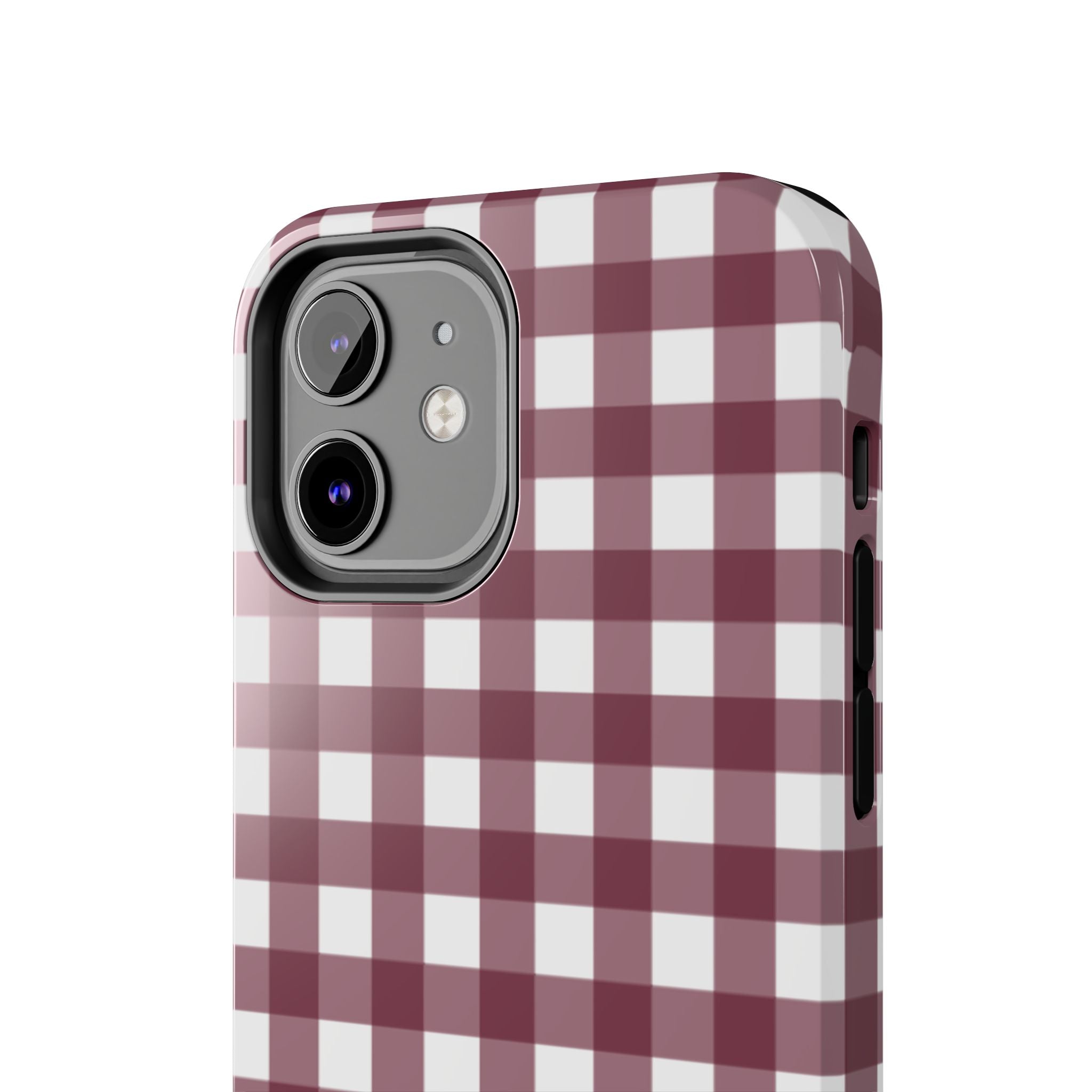 Gingham - Maroon