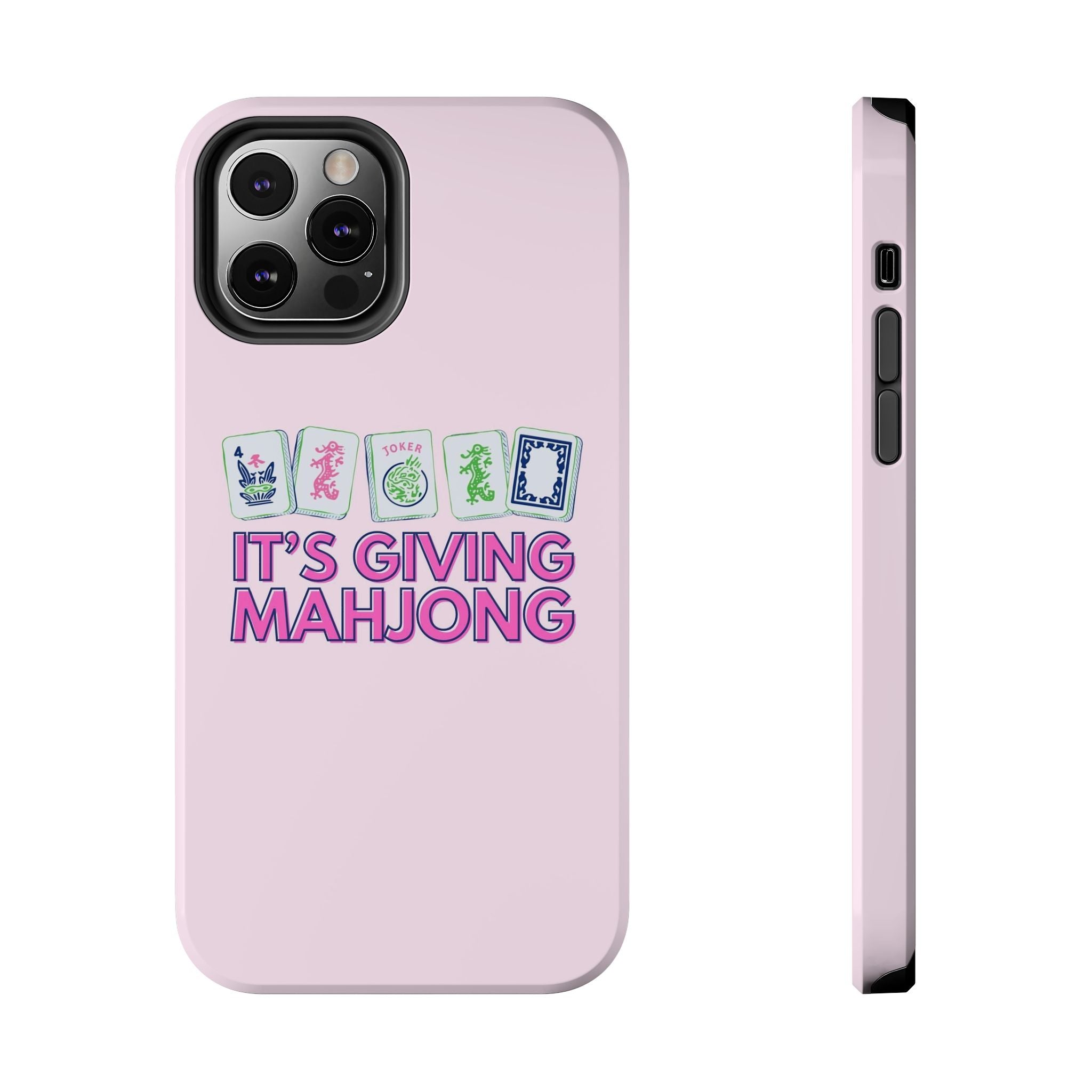 Mahjong- Pink