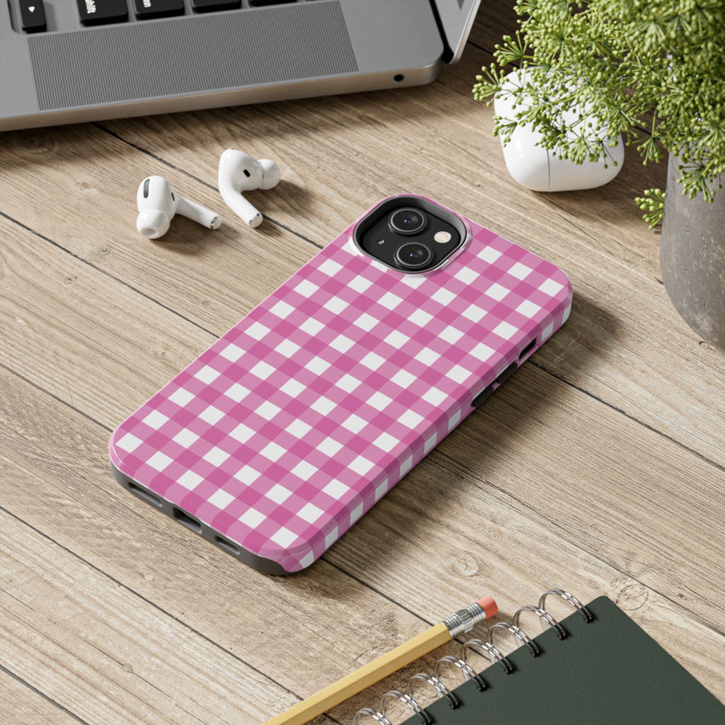Gingham - Fuchsia