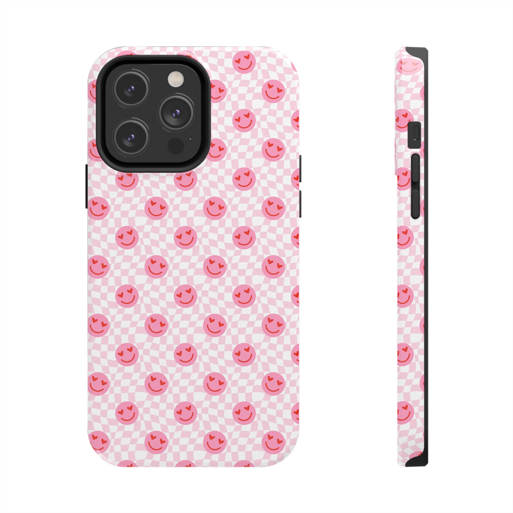 Pink Smiley Phone Case