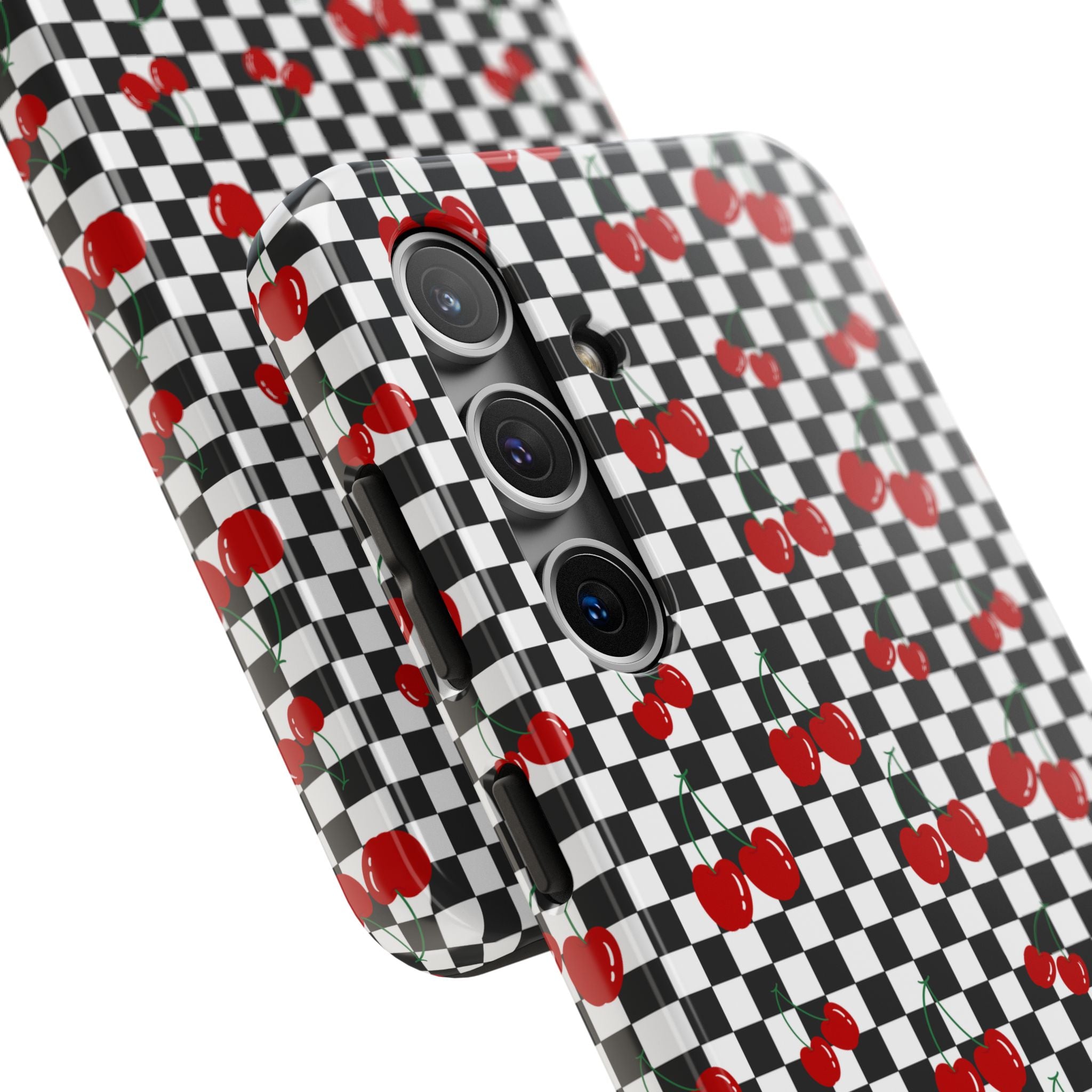 Black and White Checkered Cherries