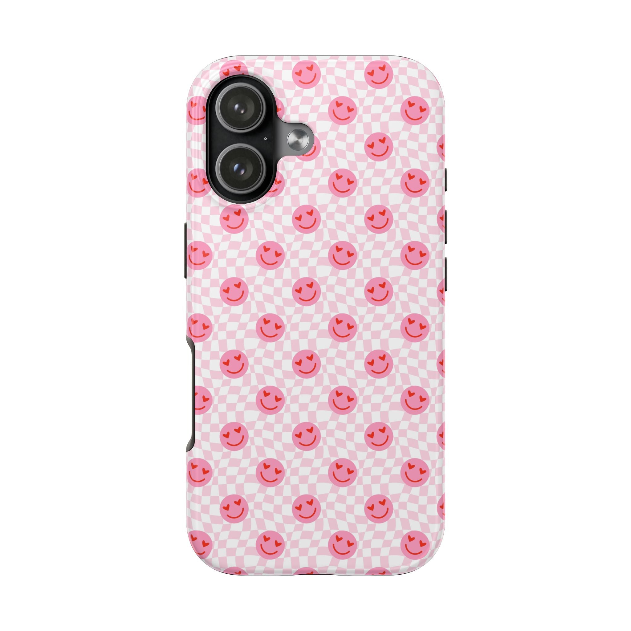 Pink Smiley Phone Case
