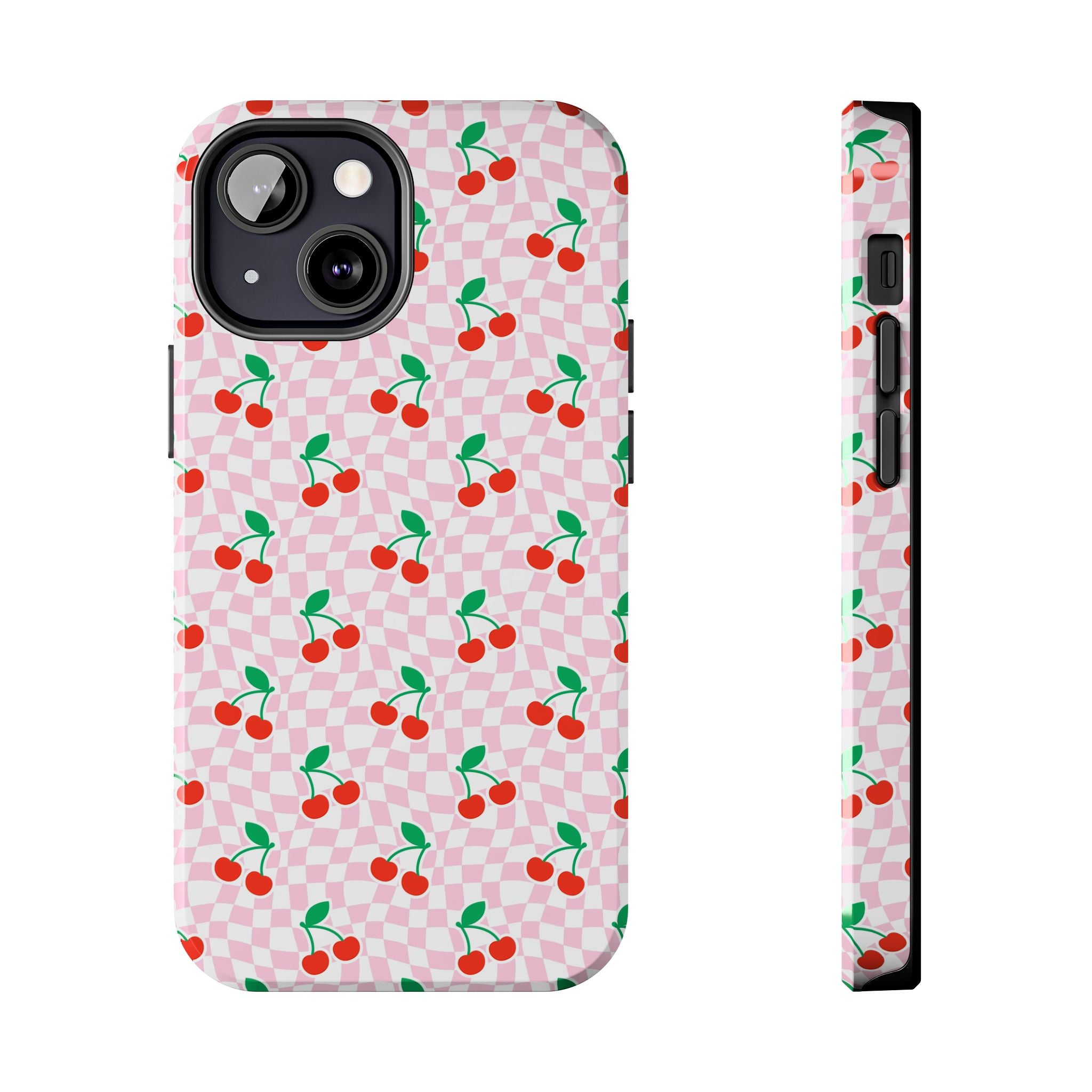 Pink Checkered Cherries