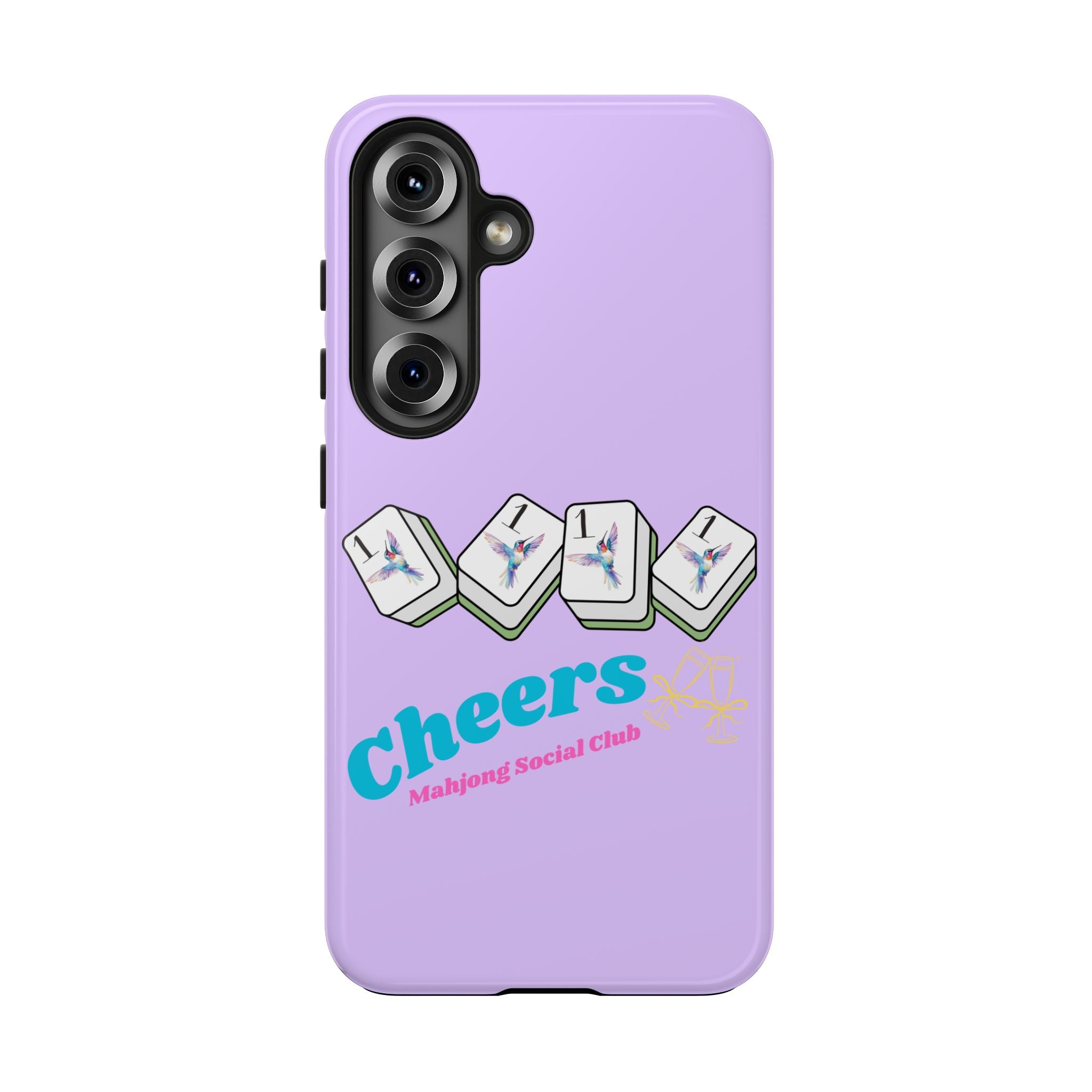 Mahjong Cheers- Purple