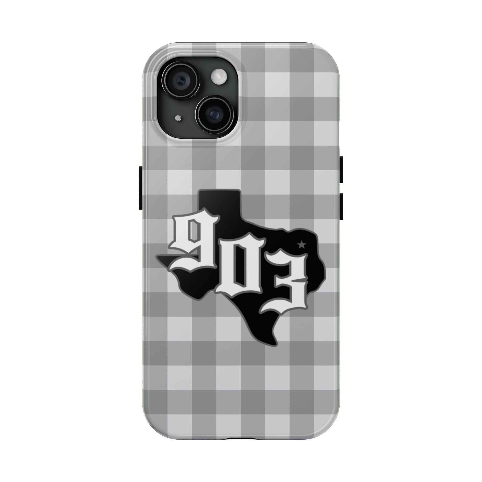 903- Gray Checkered