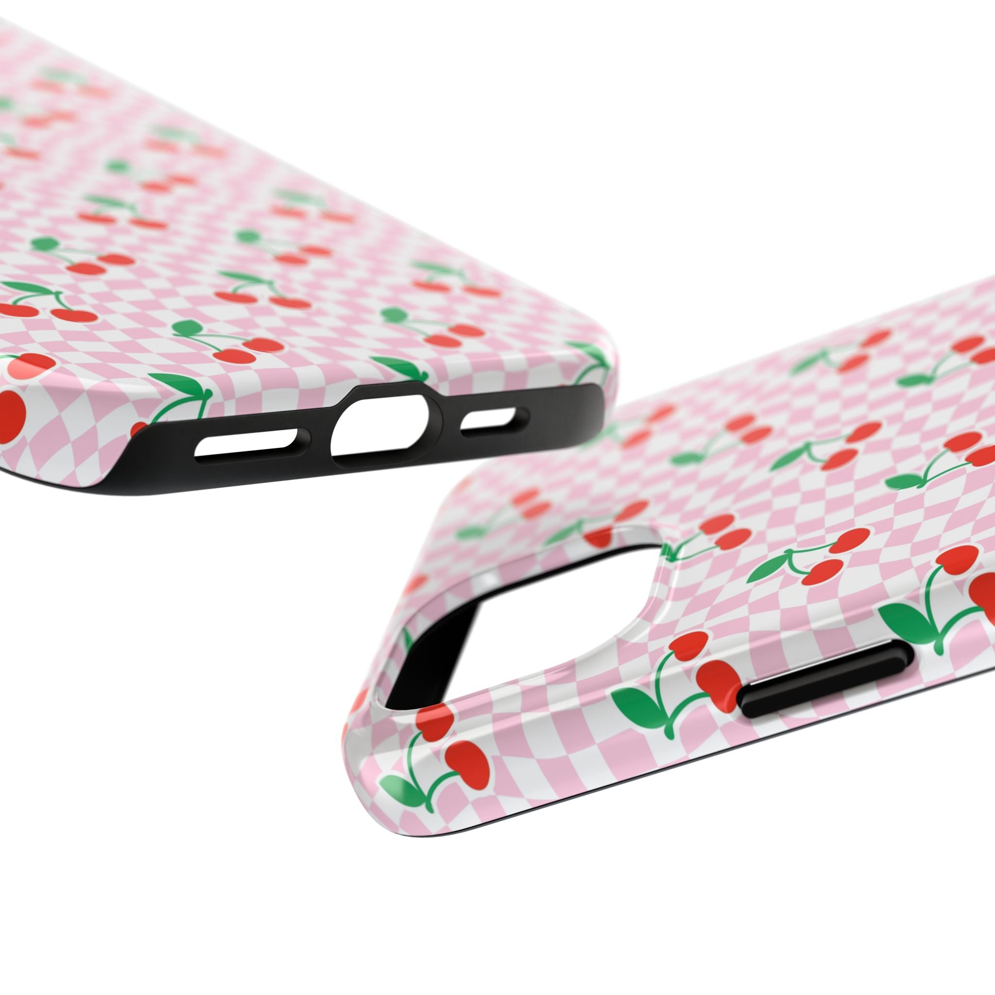 Pink Checkered Cherries