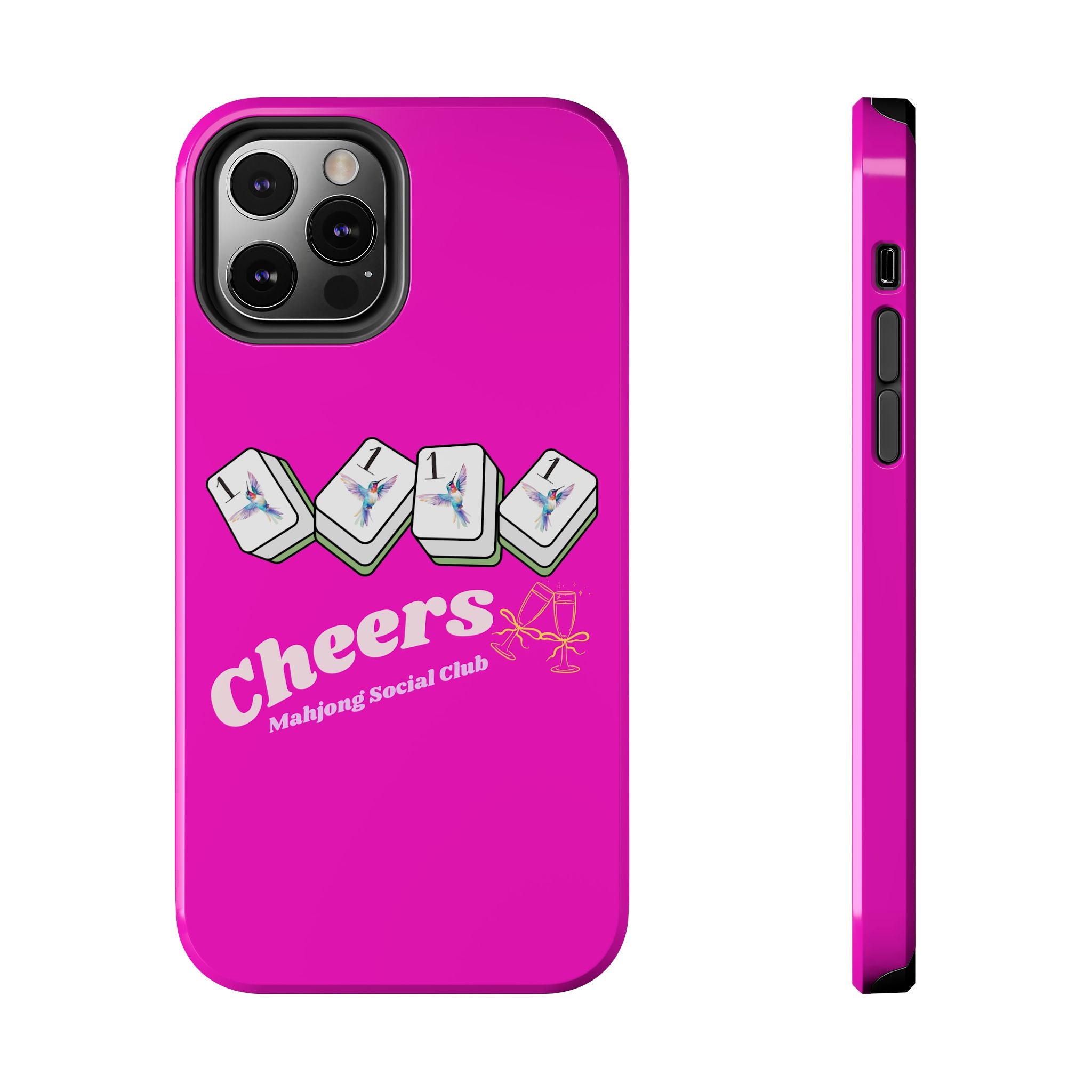 Mahjong Cheers- Pink