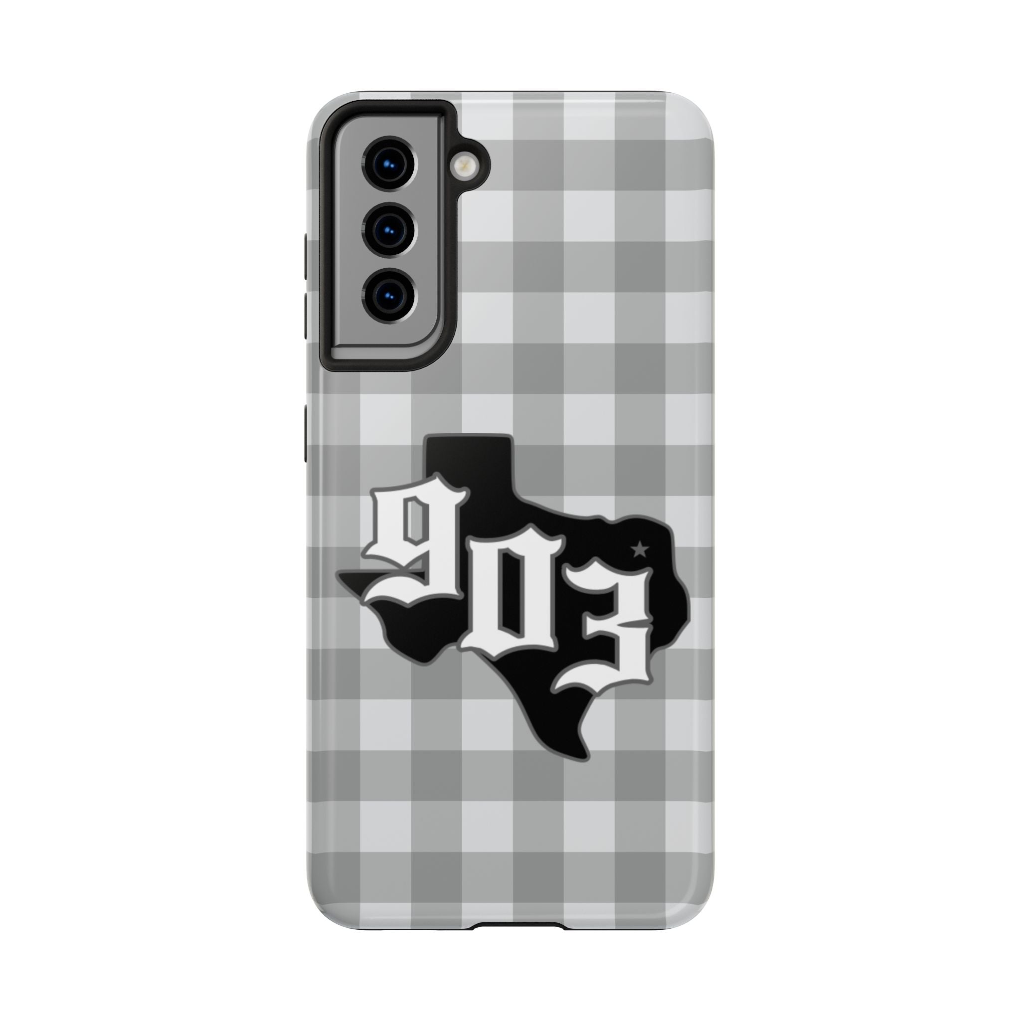 903- Gray Checkered