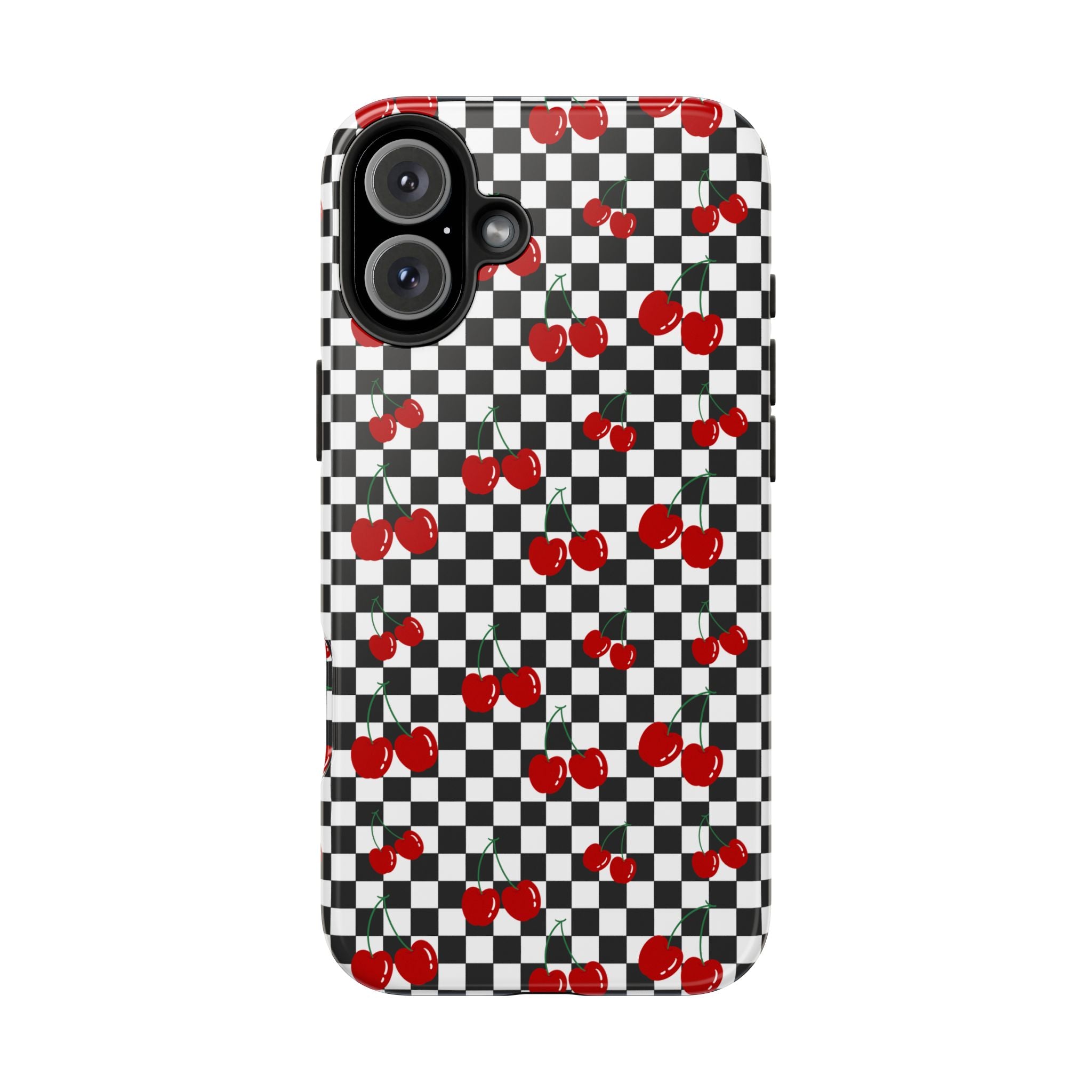 Black and White Checkered Cherries