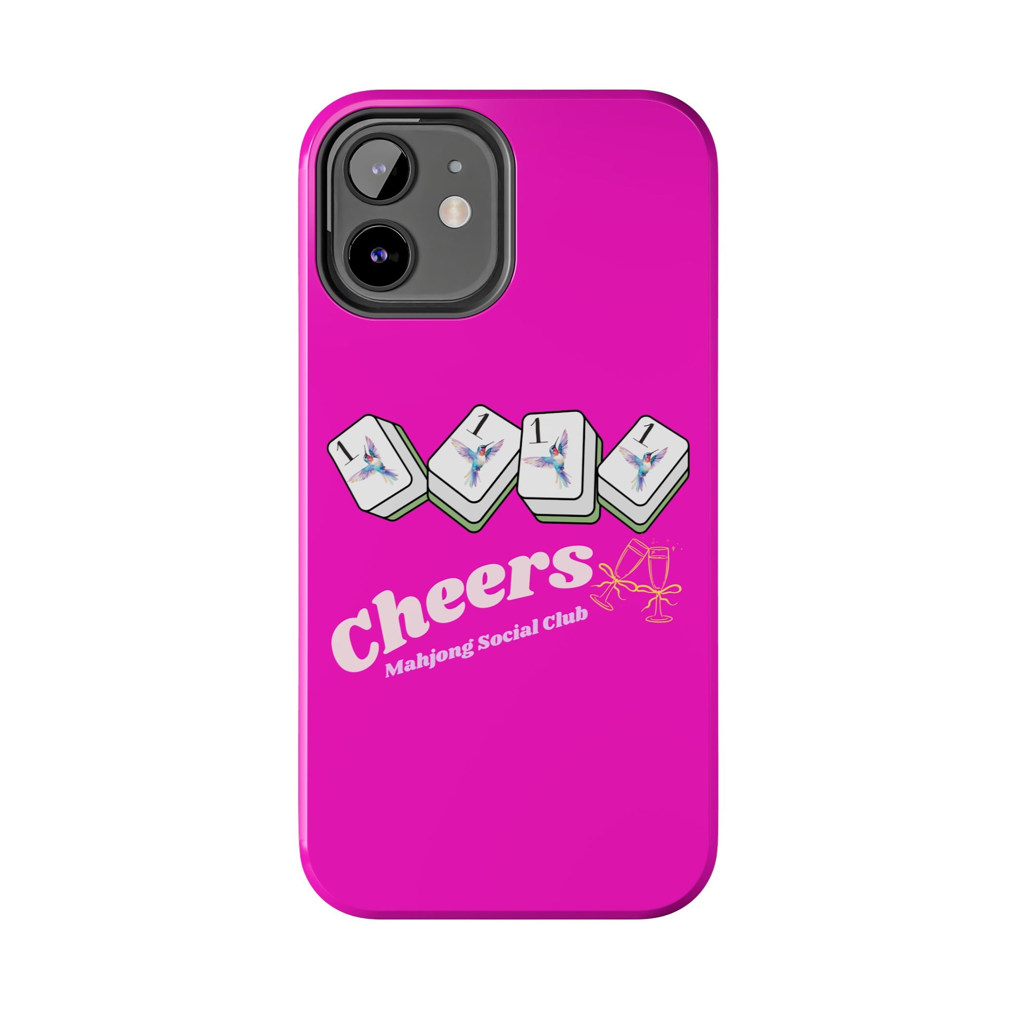 Mahjong Cheers- Pink