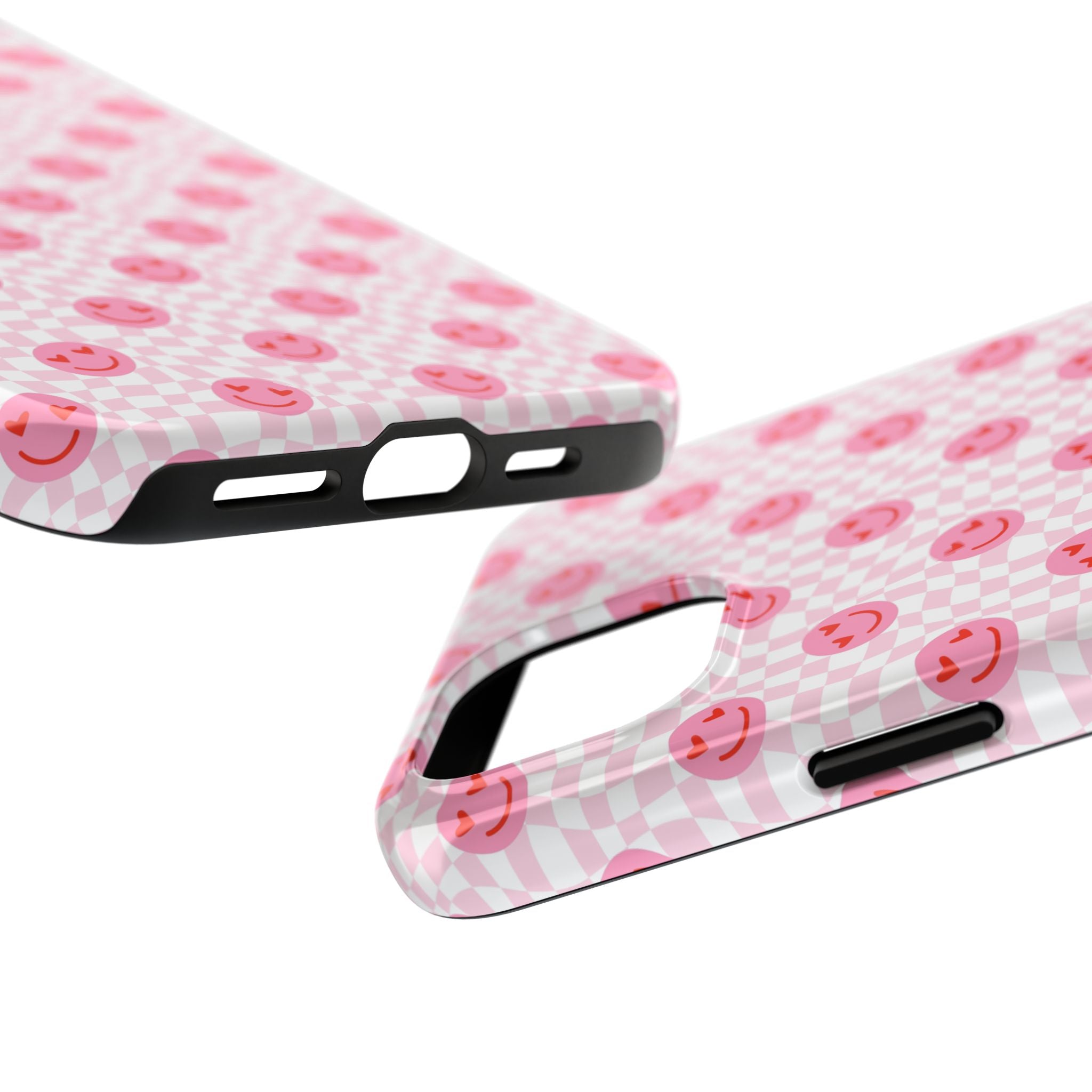 Pink Smiley Phone Case
