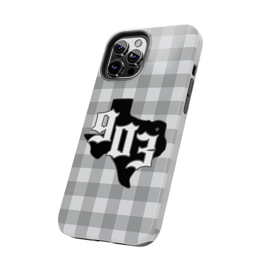 903- Gray Checkered