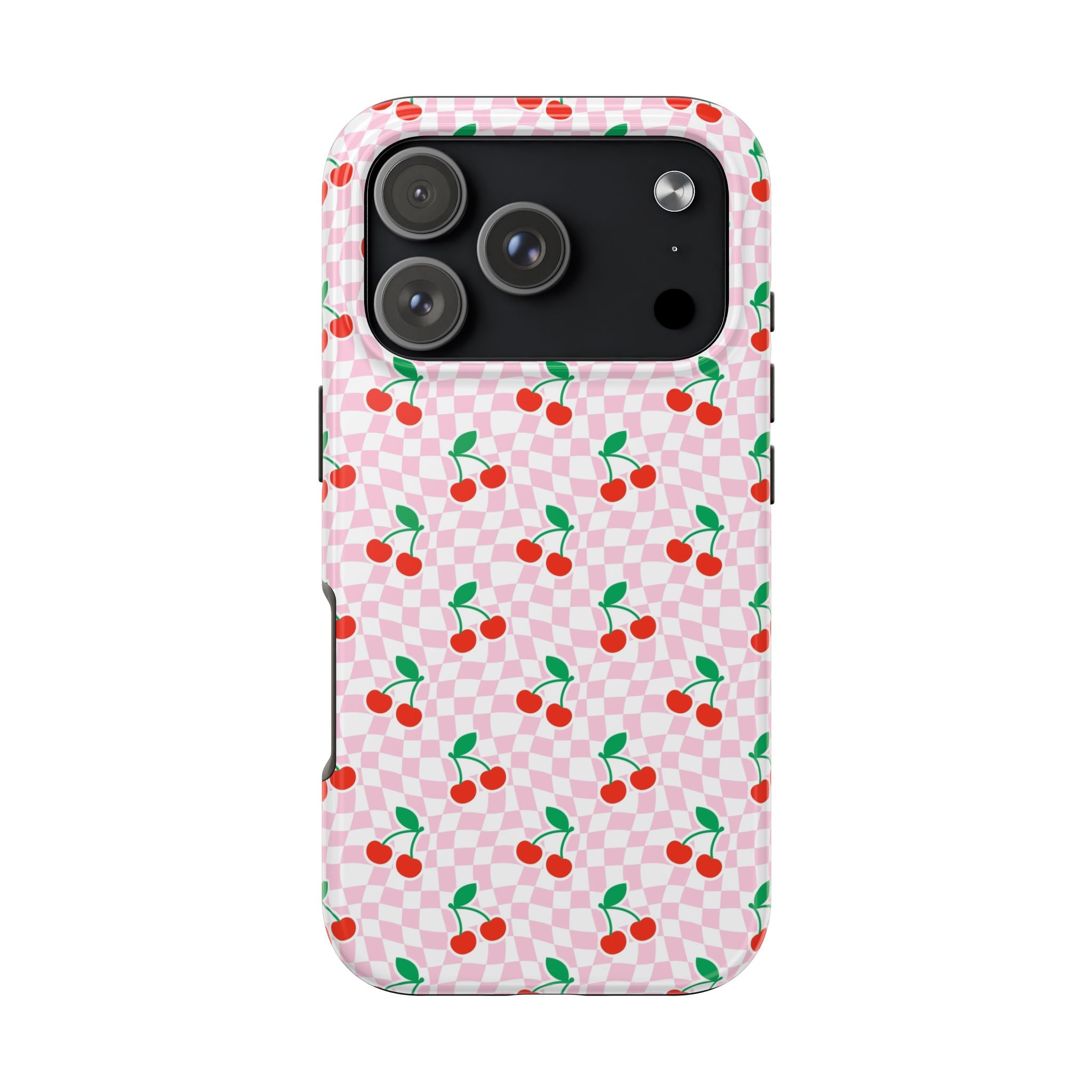 Pink Checkered Cherries
