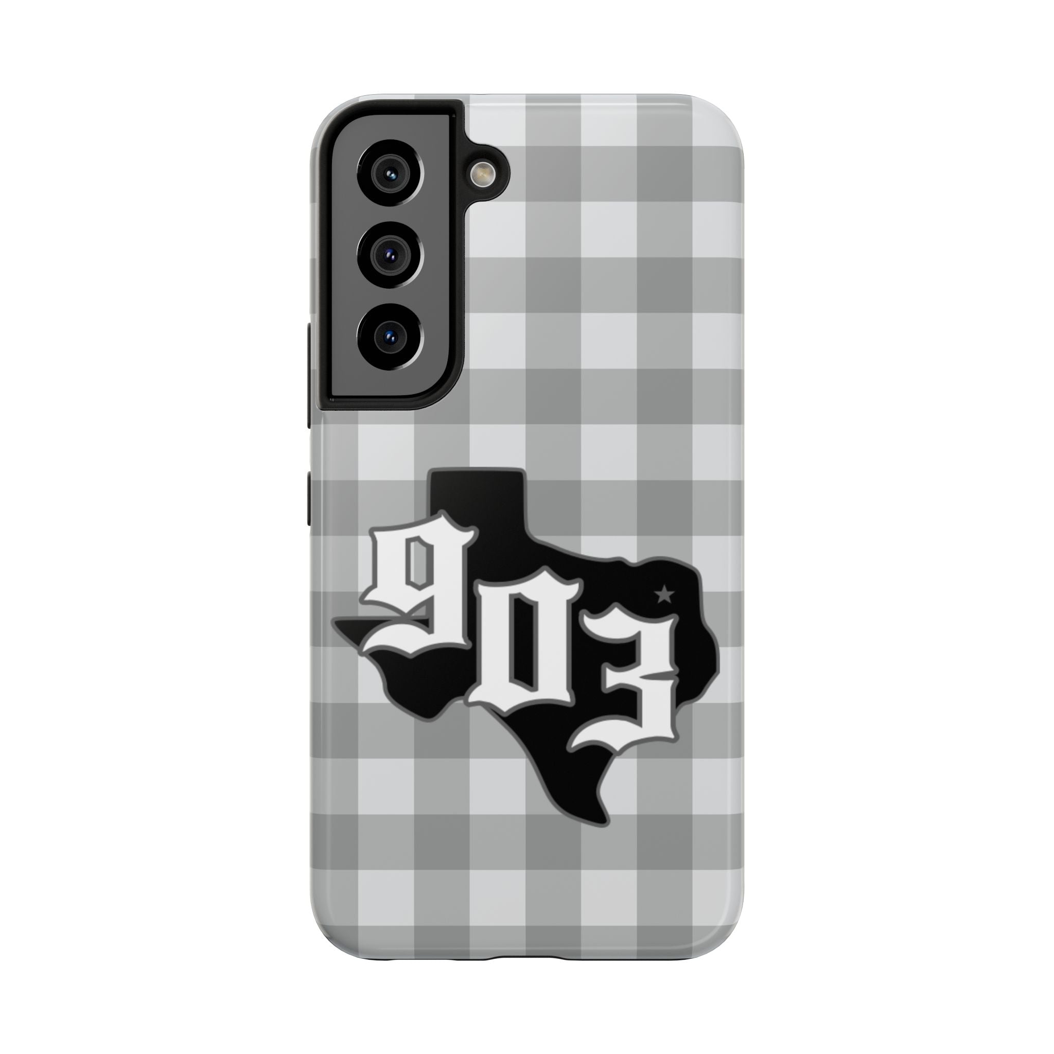 903- Gray Checkered