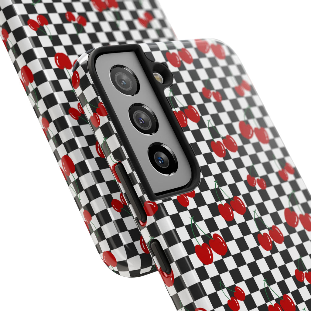 Black and White Checkered Cherries