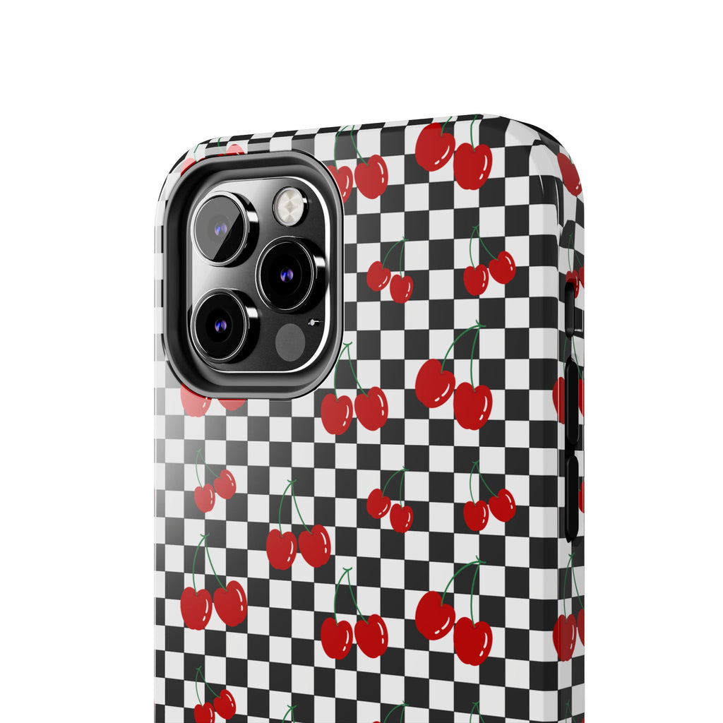 Black and White Checkered Cherries